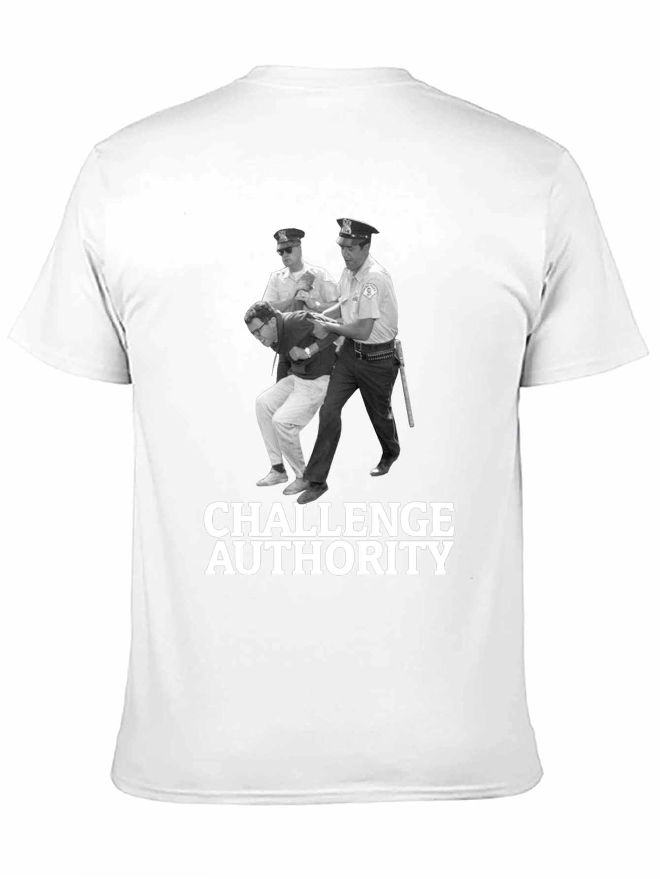Challenge Authority Graphic Tee - Bold Rebellion Style