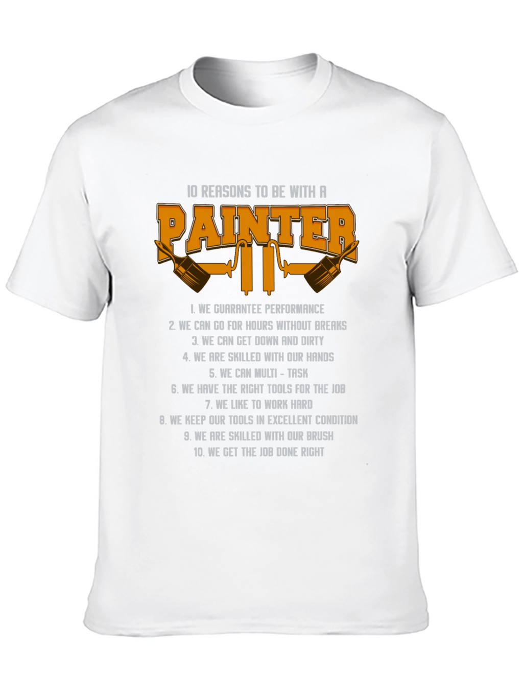 Painter Reasons Graphic Tee - Black
