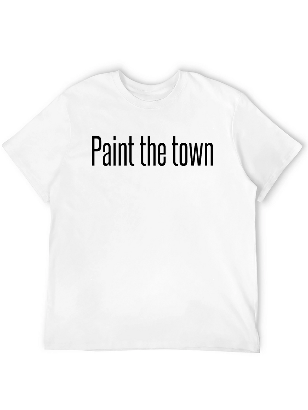 Paint the Town Black Tee