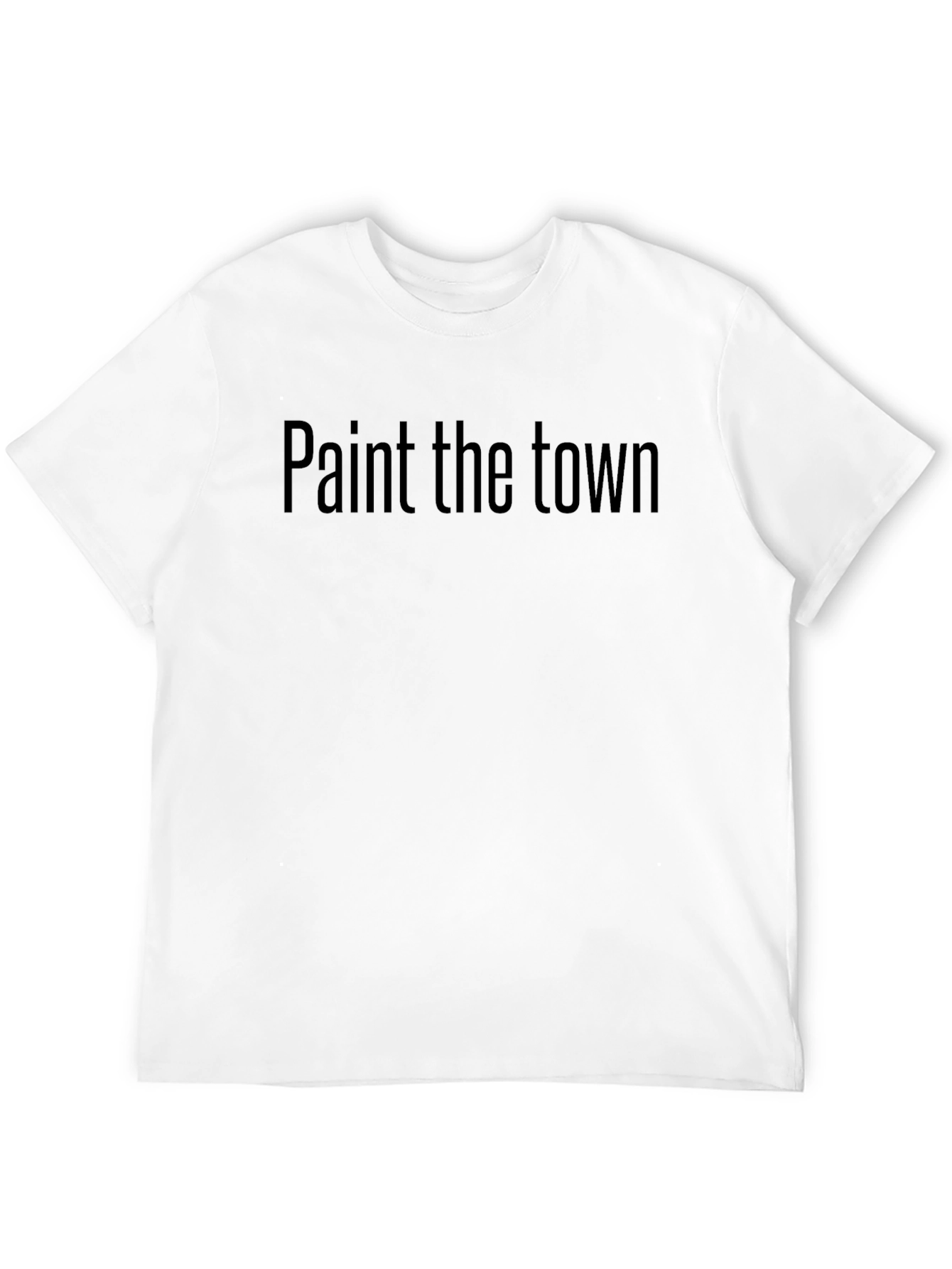 Paint the Town Black Tee