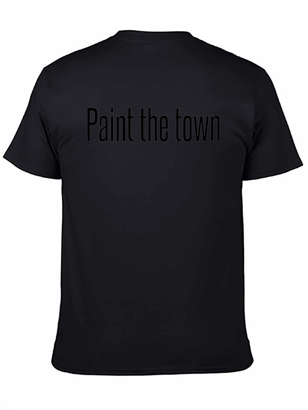 Paint the Town Black Tee