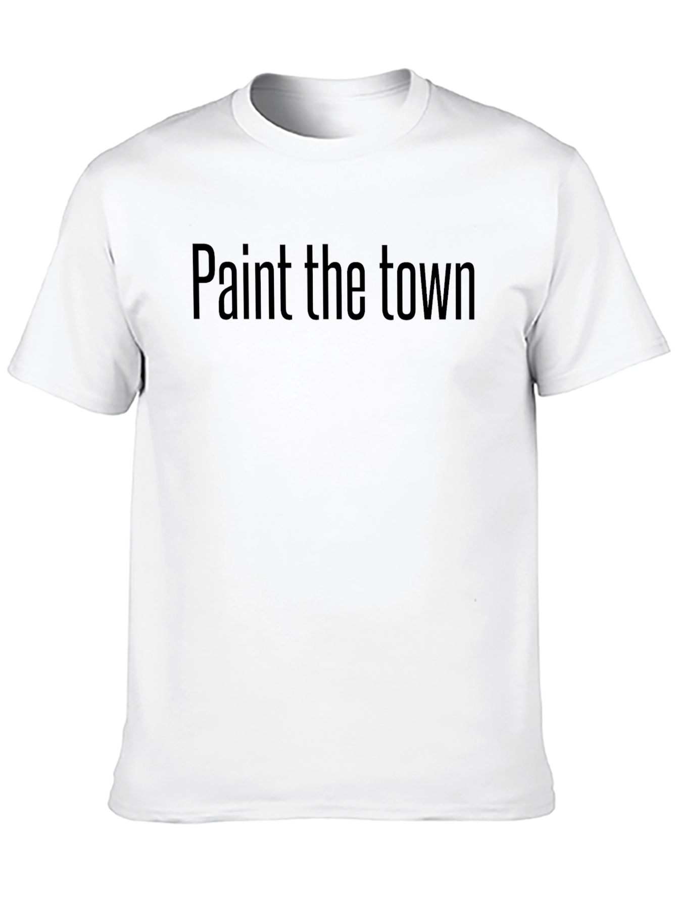 Paint the Town Black Tee