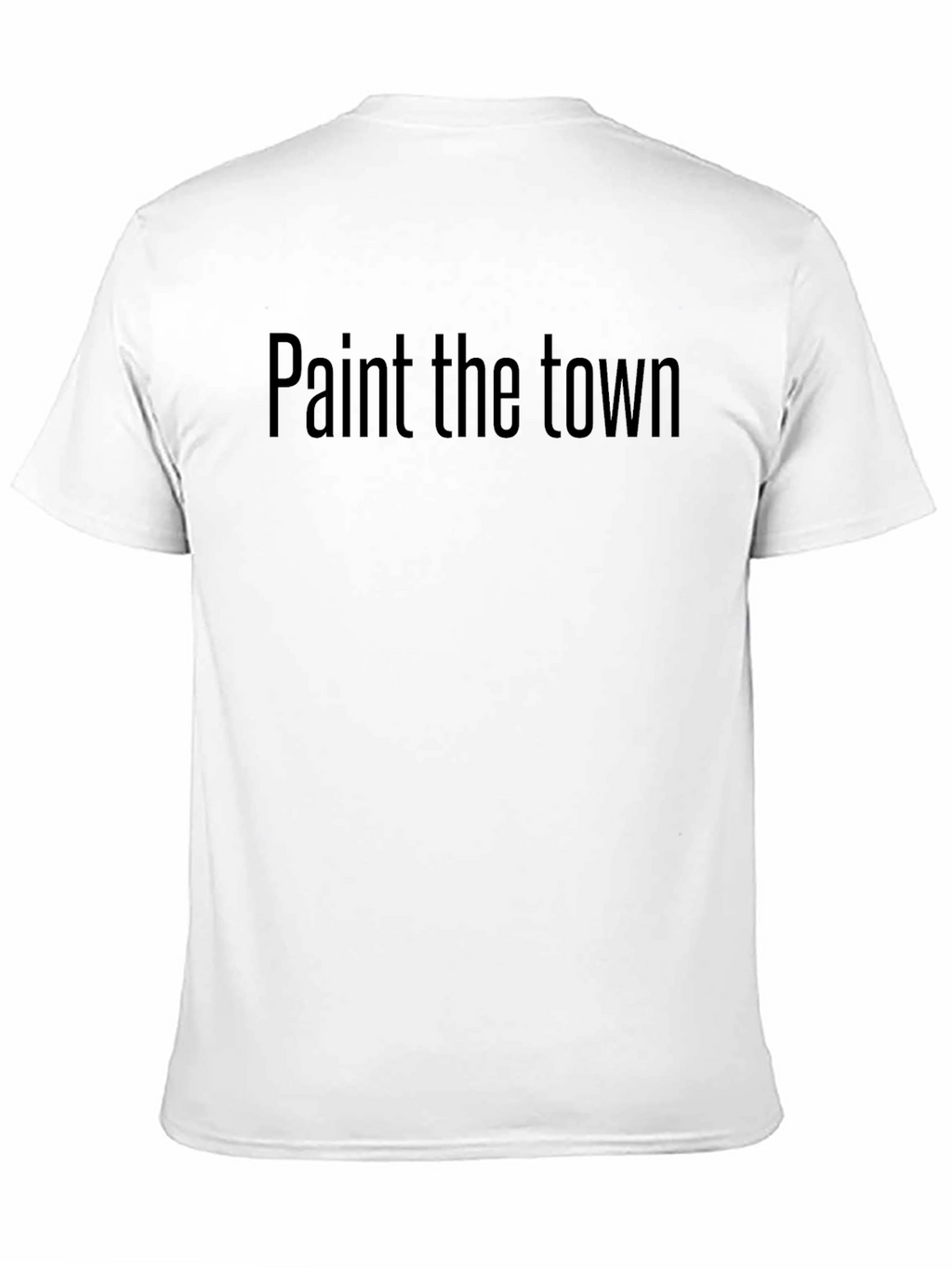 Paint the Town Black Tee