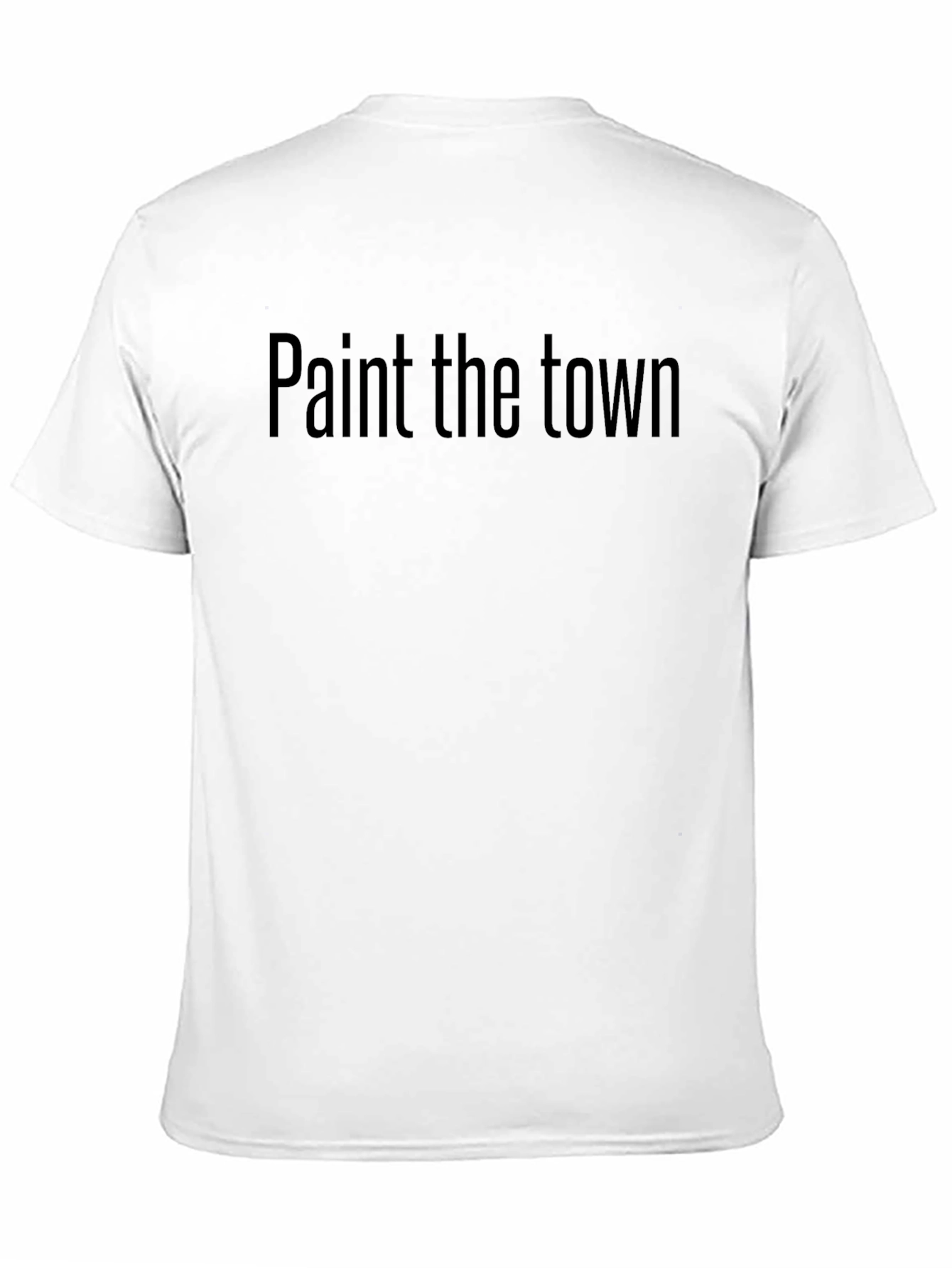 Paint the Town Black Tee