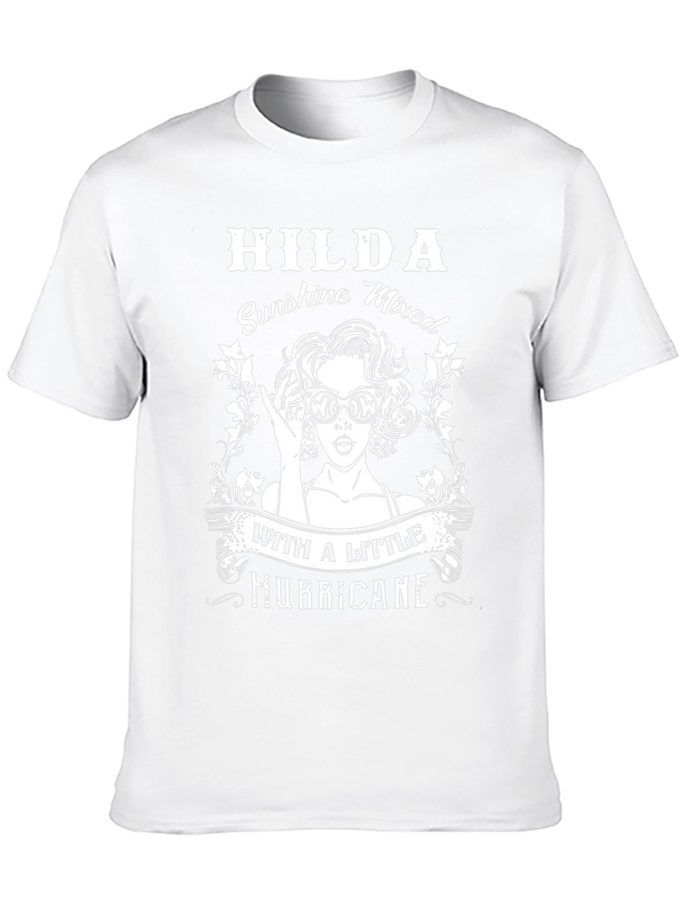 HILDA Sunshine & Hurricane Black T-Shirt