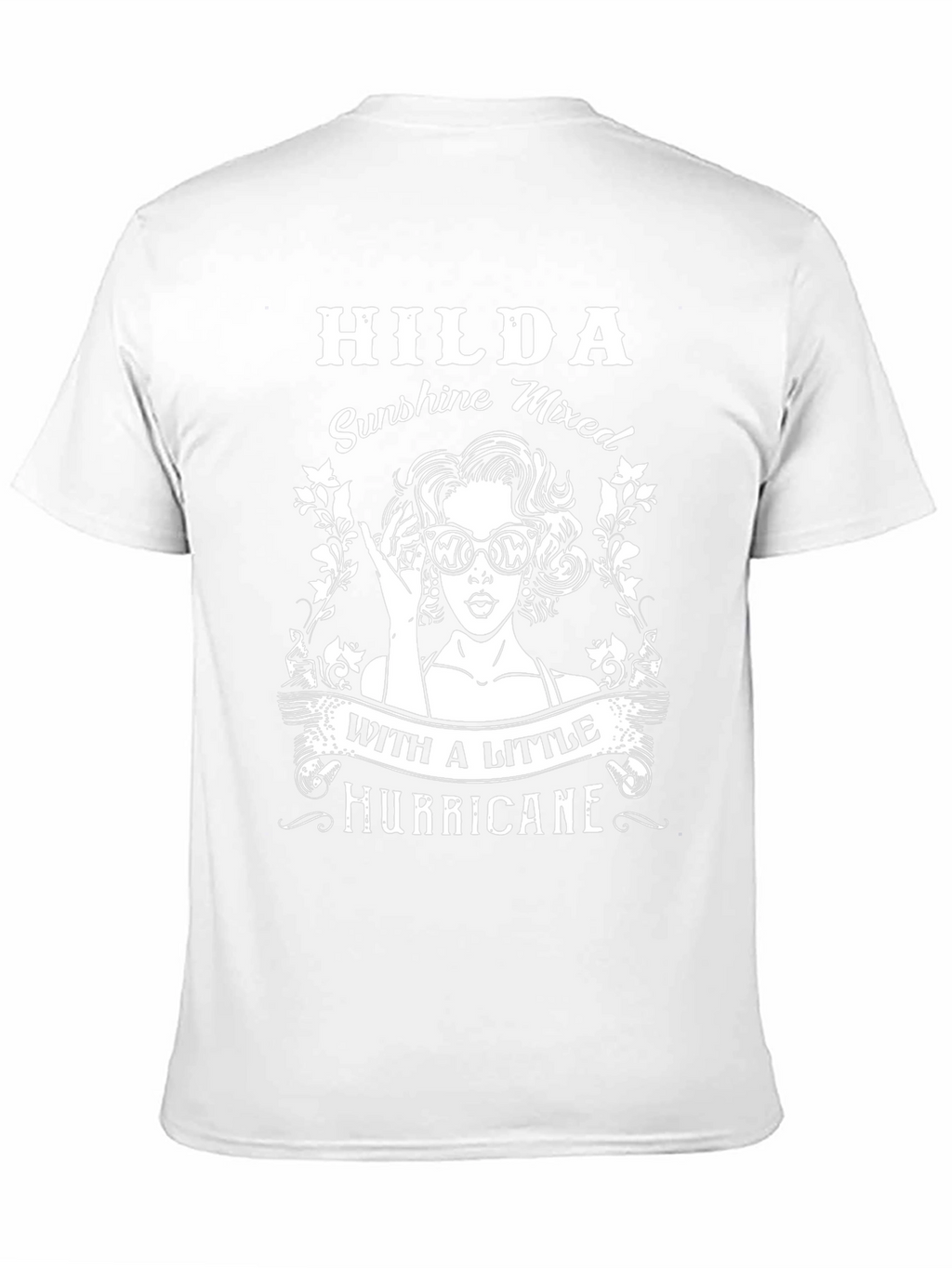 HILDA Sunshine & Hurricane Black T-Shirt