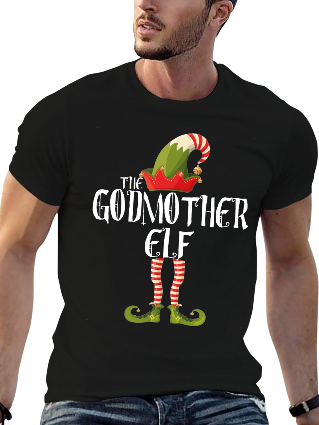 Godmother Elf Christmas T-Shirt