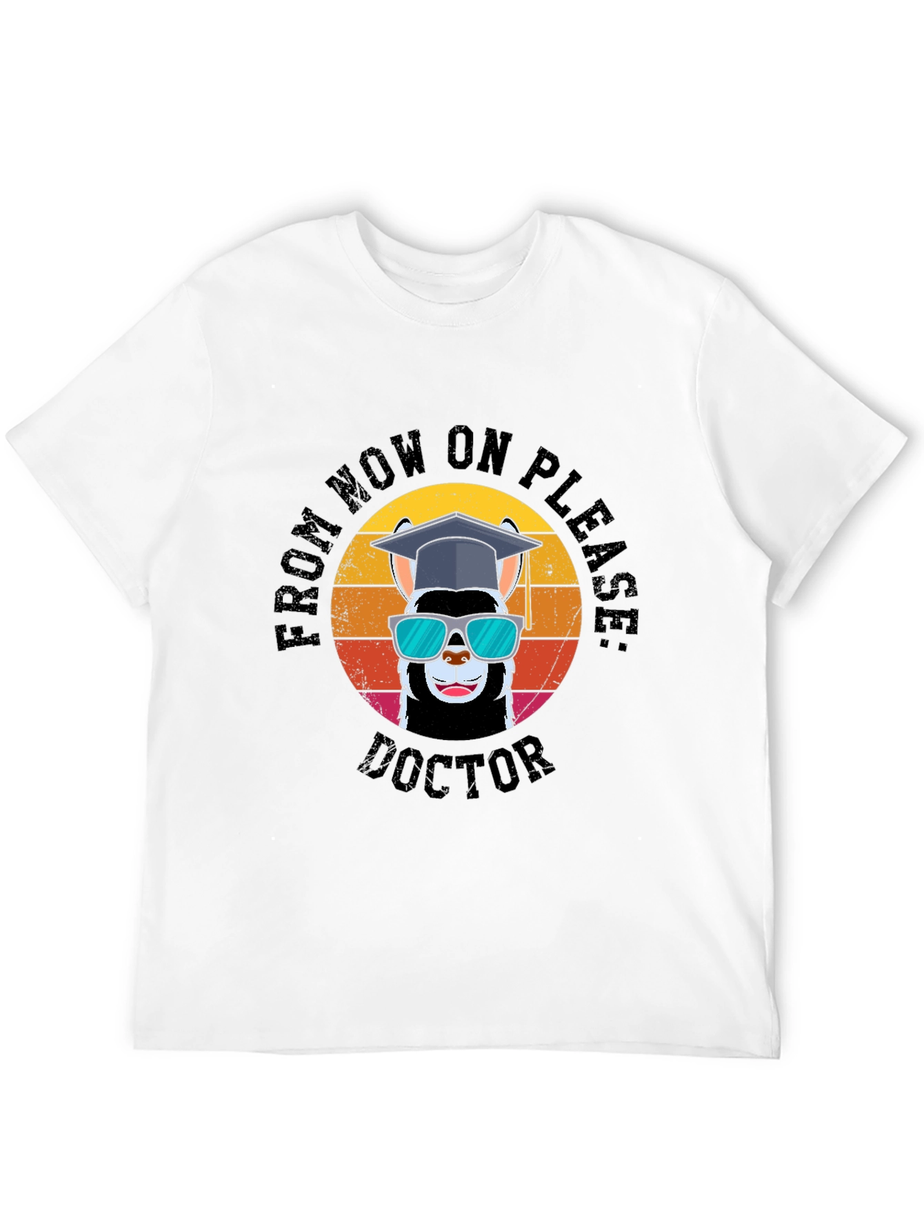 Doctor Llama T-Shirt - Graduation Gift