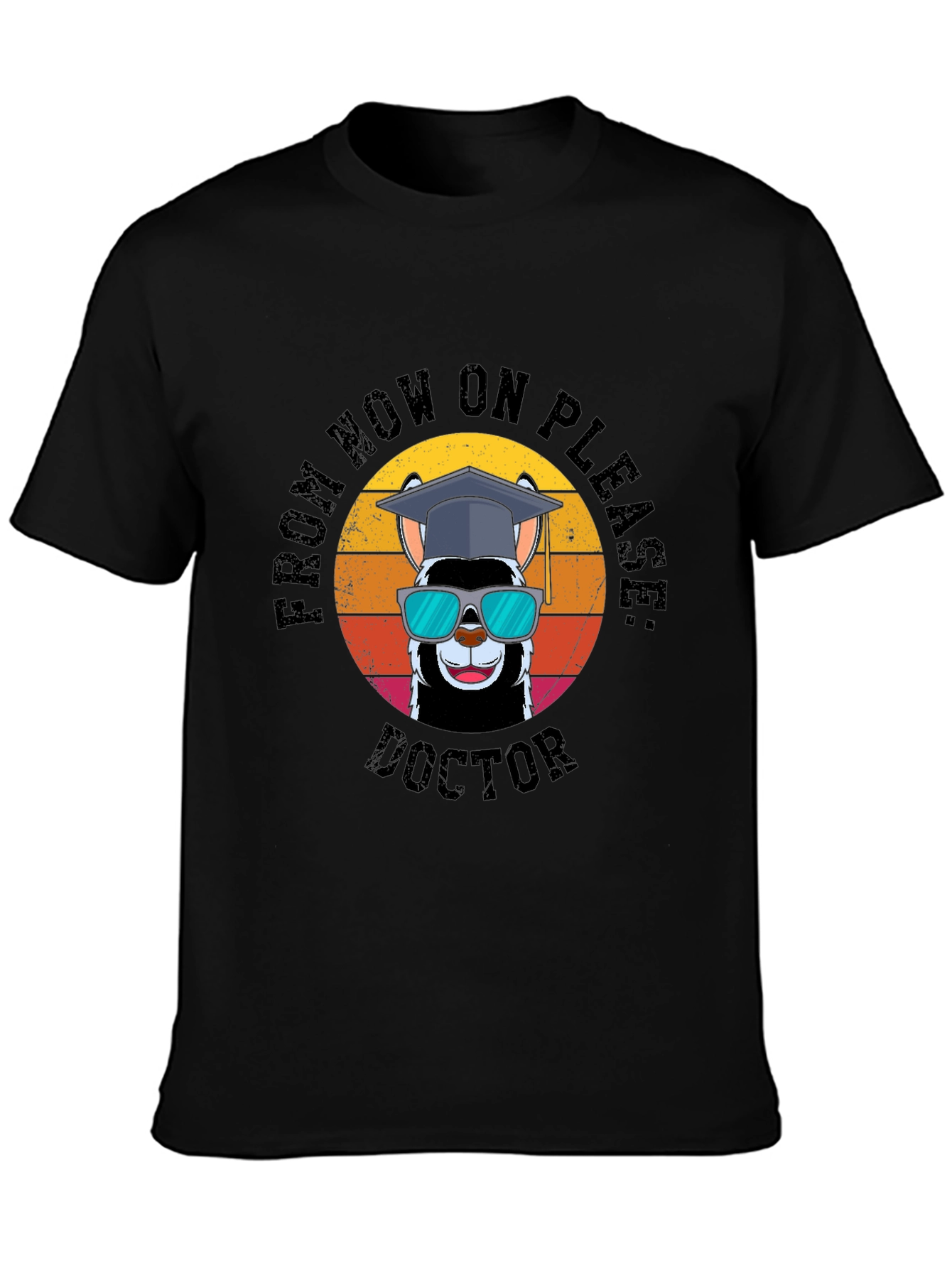Doctor Llama T-Shirt - Graduation Gift