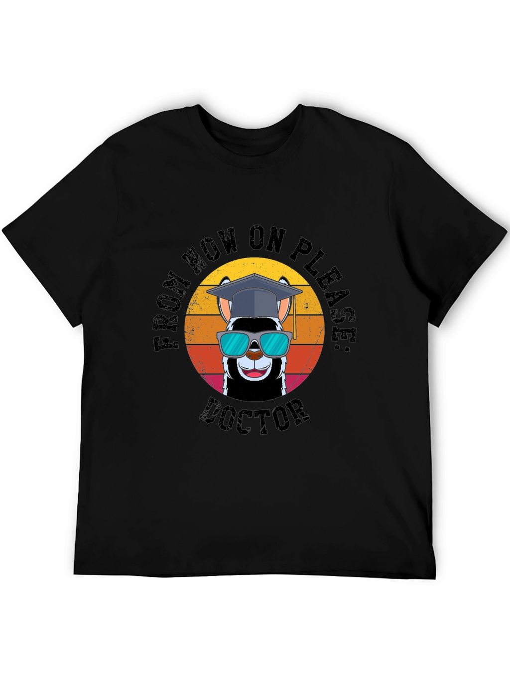 Doctor Llama T-Shirt - Graduation Gift