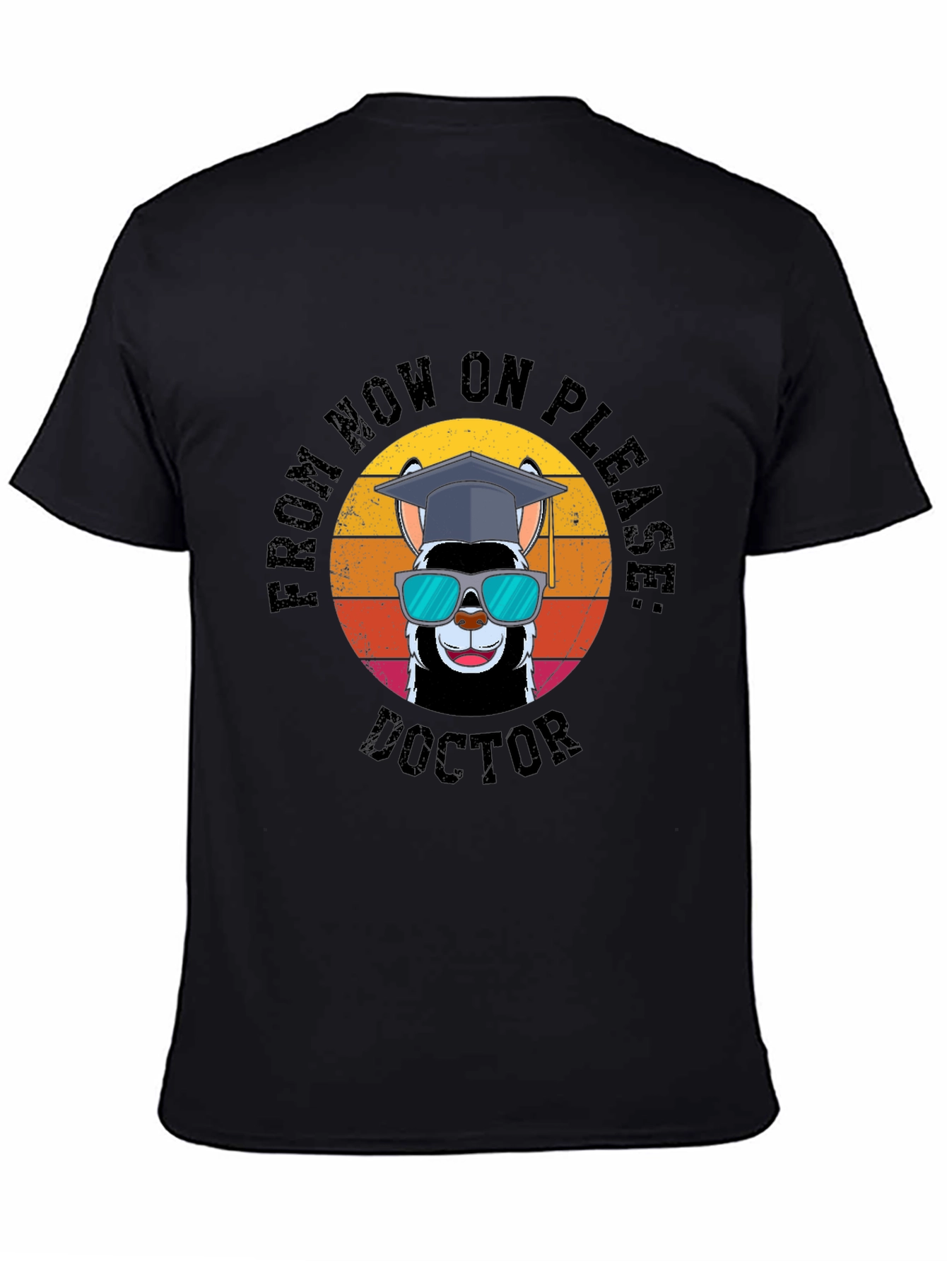 Doctor Llama T-Shirt - Graduation Gift