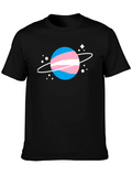 Transgender Pride Planet Graphic Tee