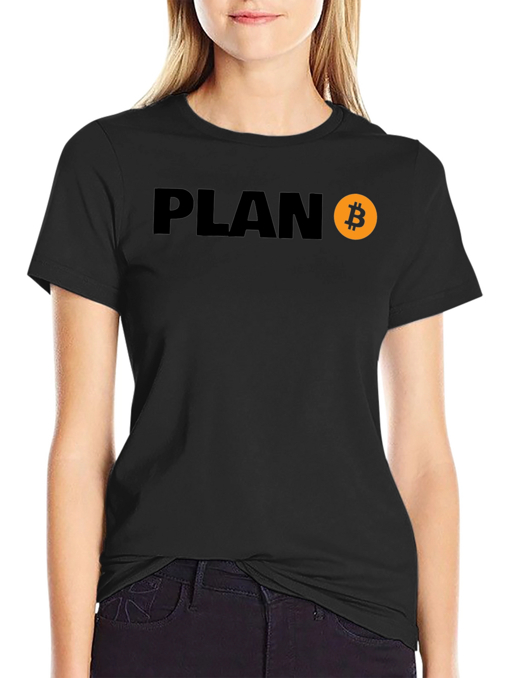 Plan B Bitcoin Crypto T-Shirt - Black