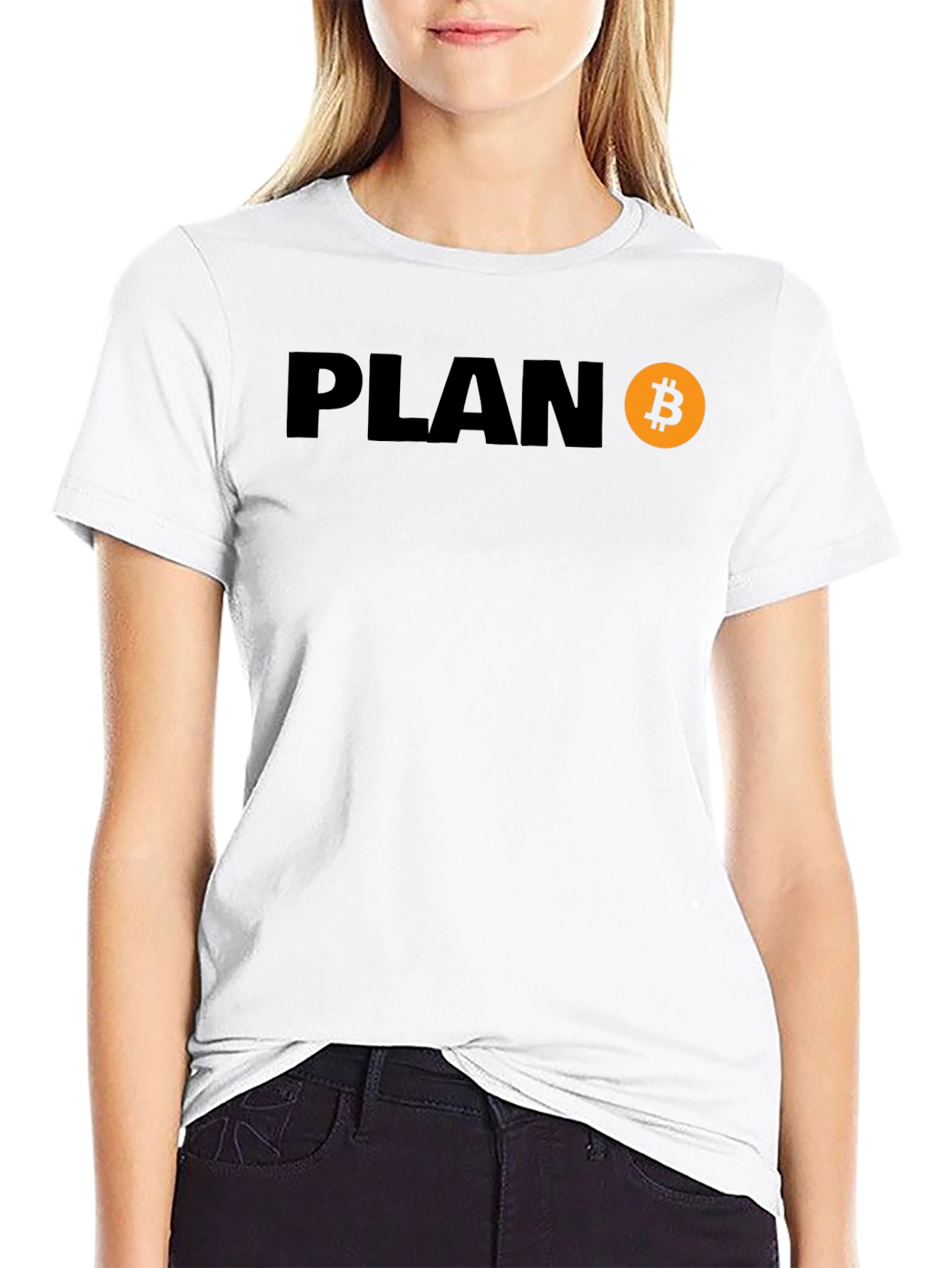 Plan B Bitcoin Crypto T-Shirt - Black