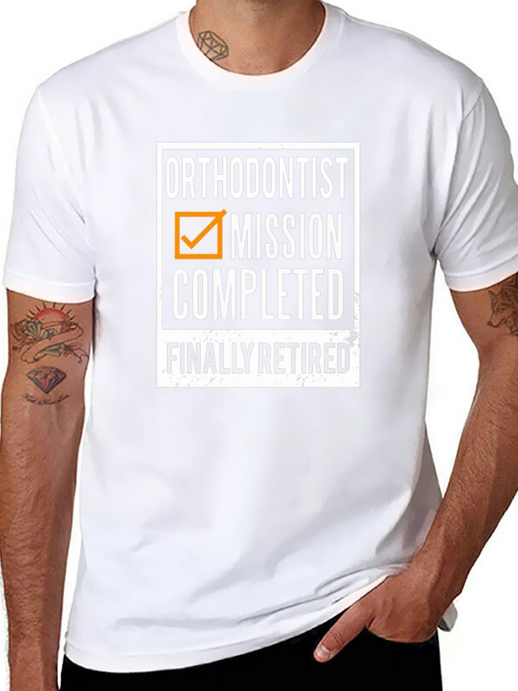 Orthodontist Retirement T-Shirt - Mission Completed!