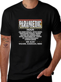 Paramedic Definition T-Shirt - Hero Wizard Magician