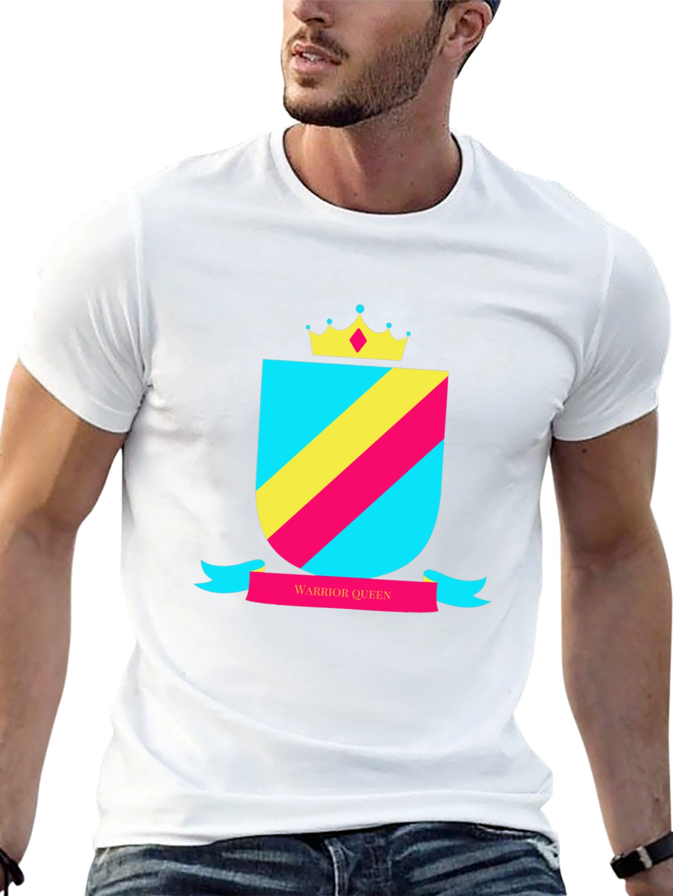 Warrior Queen Graphic T-Shirt - Black Unisex Tee