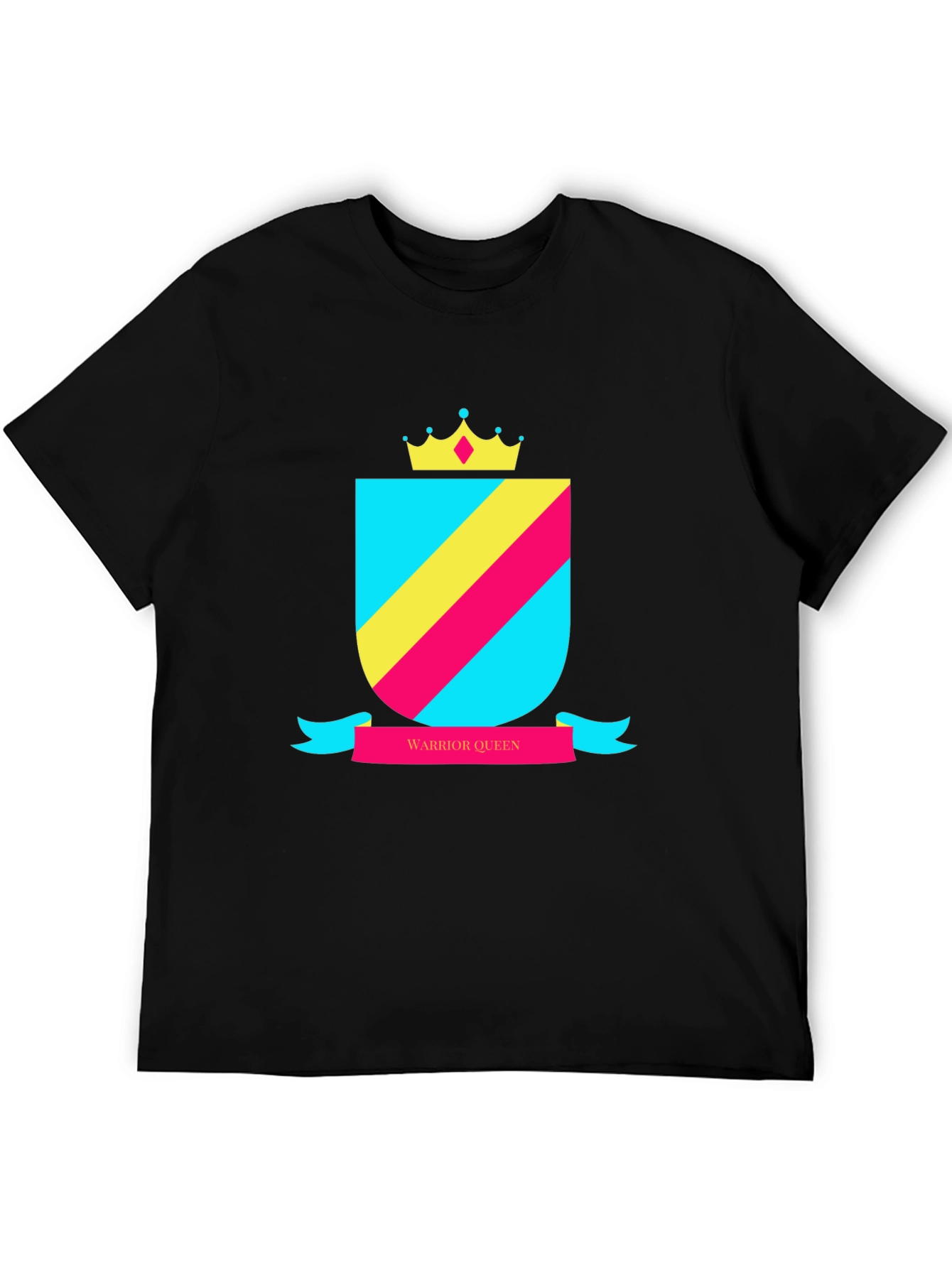 Warrior Queen Graphic T-Shirt - Black Unisex Tee