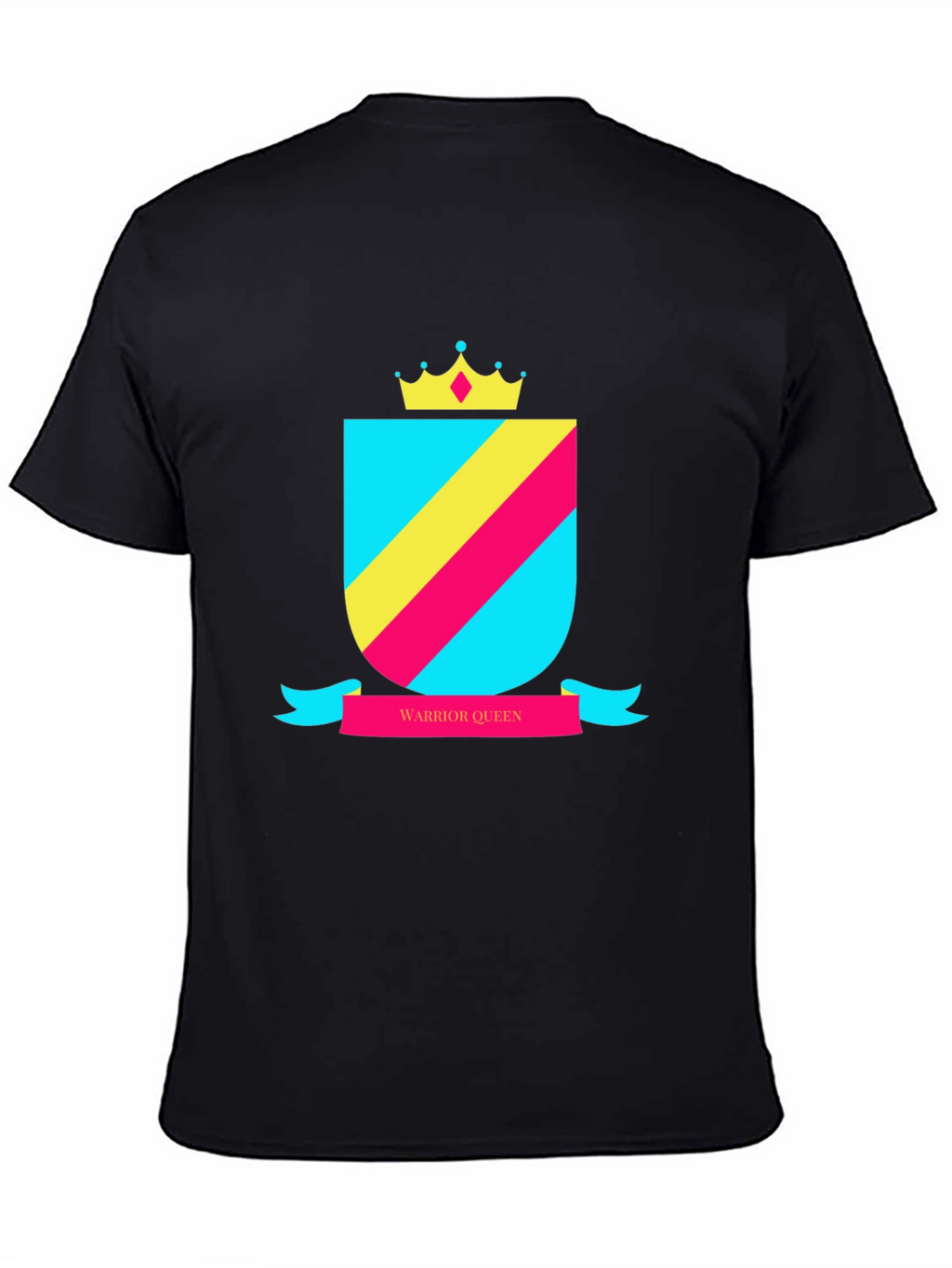 Warrior Queen Graphic T-Shirt - Black Unisex Tee
