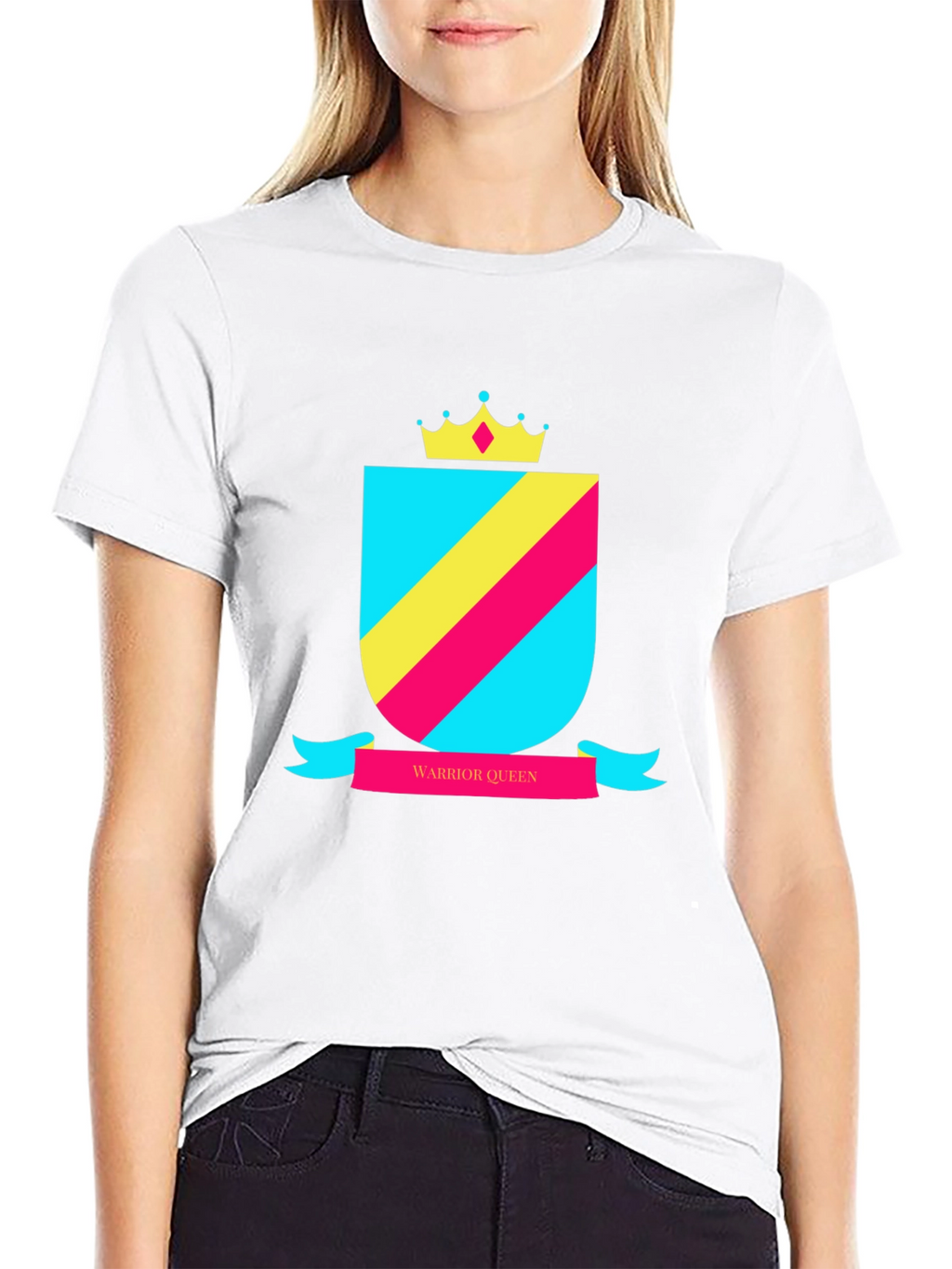 Warrior Queen Graphic T-Shirt - Black Unisex Tee