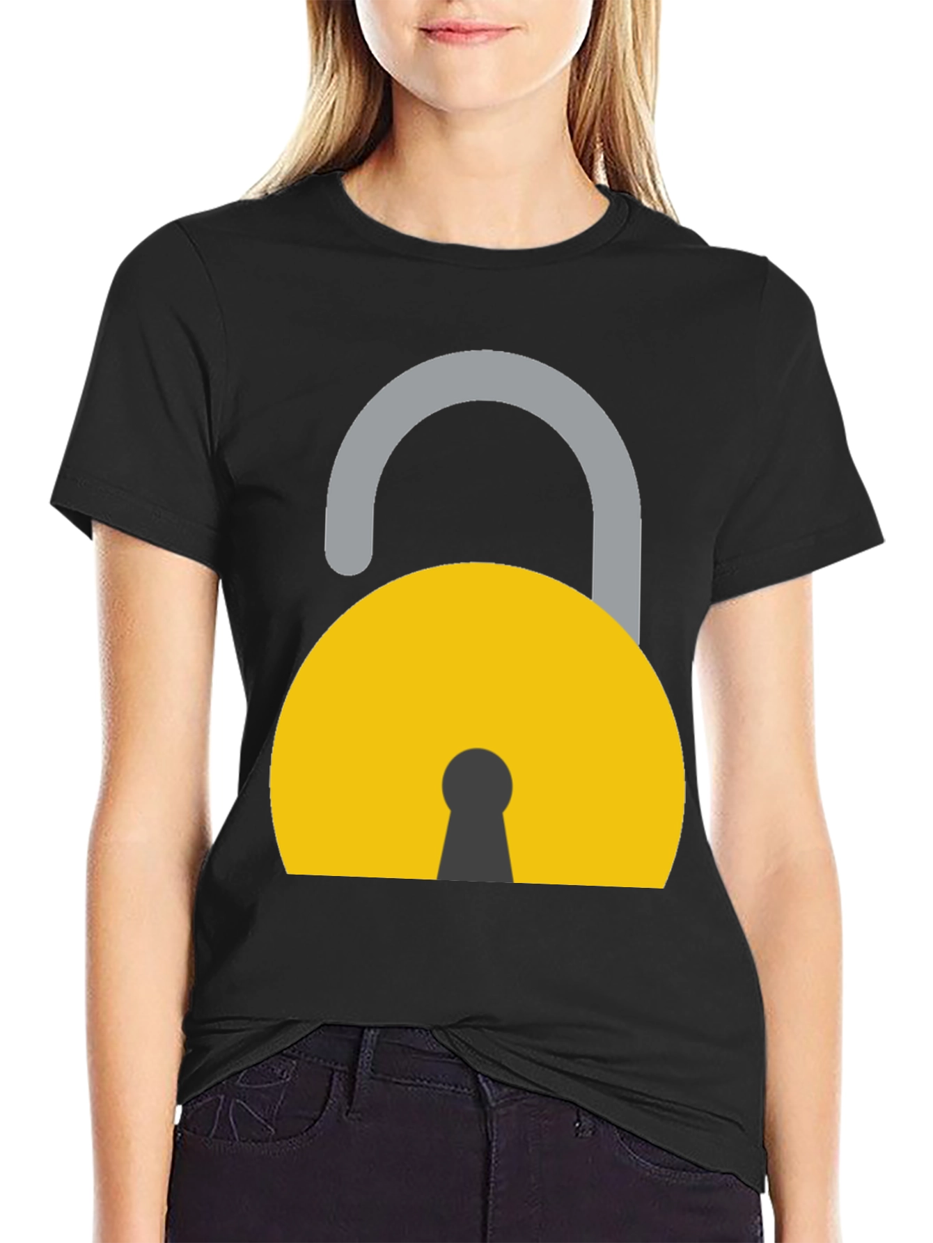 Unlock Your Style: Open Lock Graphic Tee