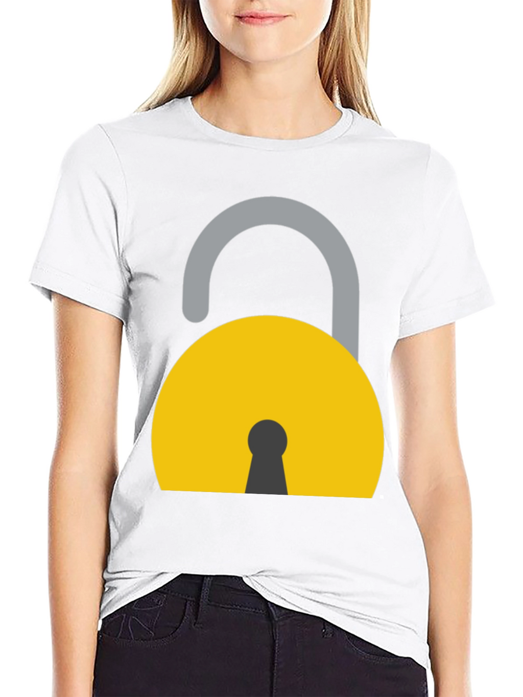 Unlock Your Style: Open Lock Graphic Tee