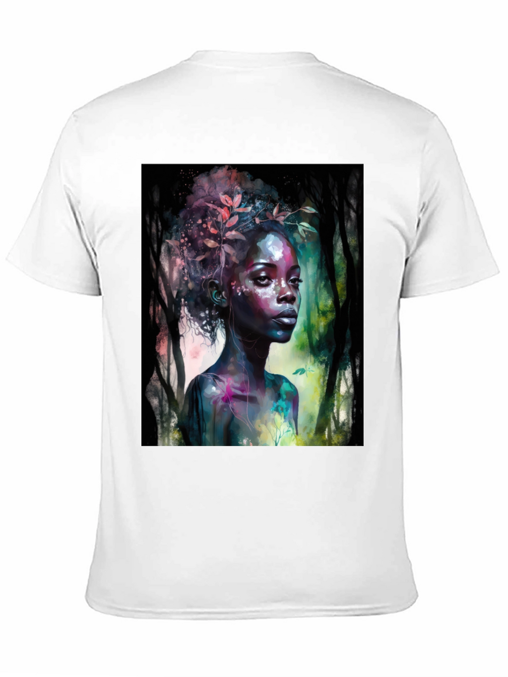 Artistic Woman Graphic T-Shirt