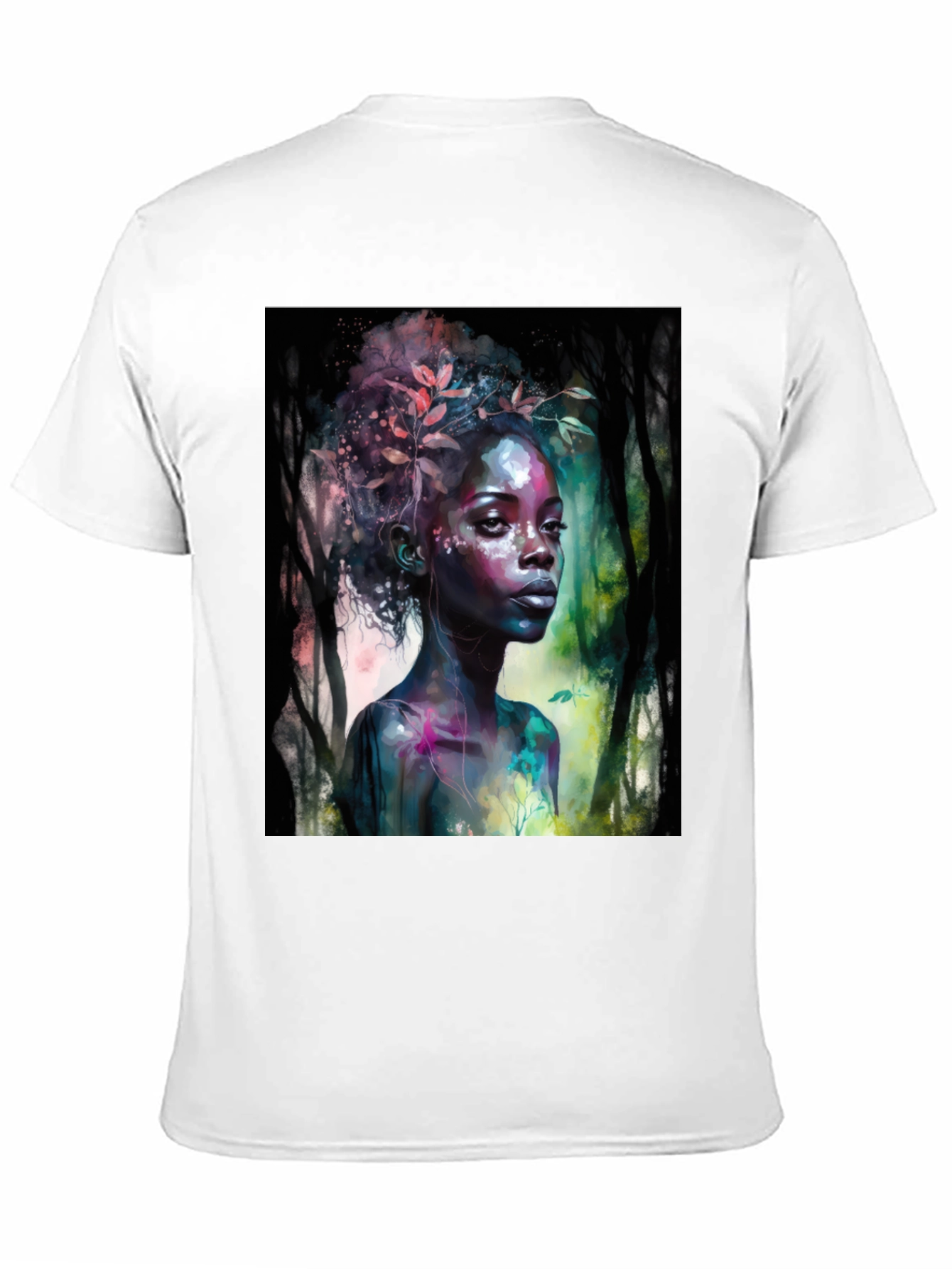 Artistic Woman Graphic T-Shirt