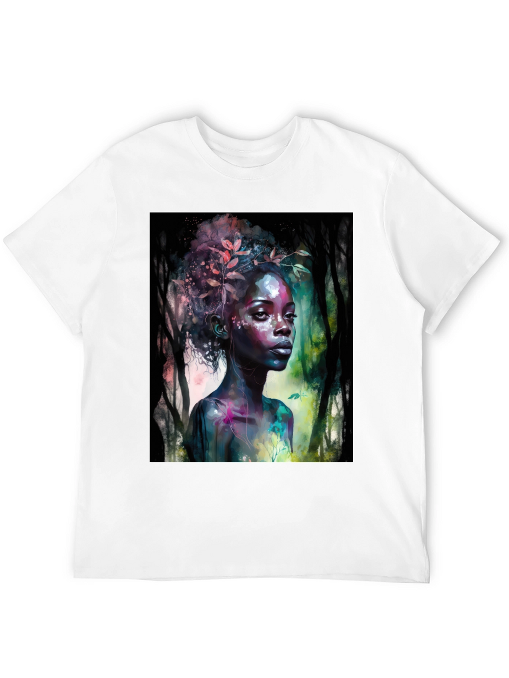 Artistic Woman Graphic T-Shirt