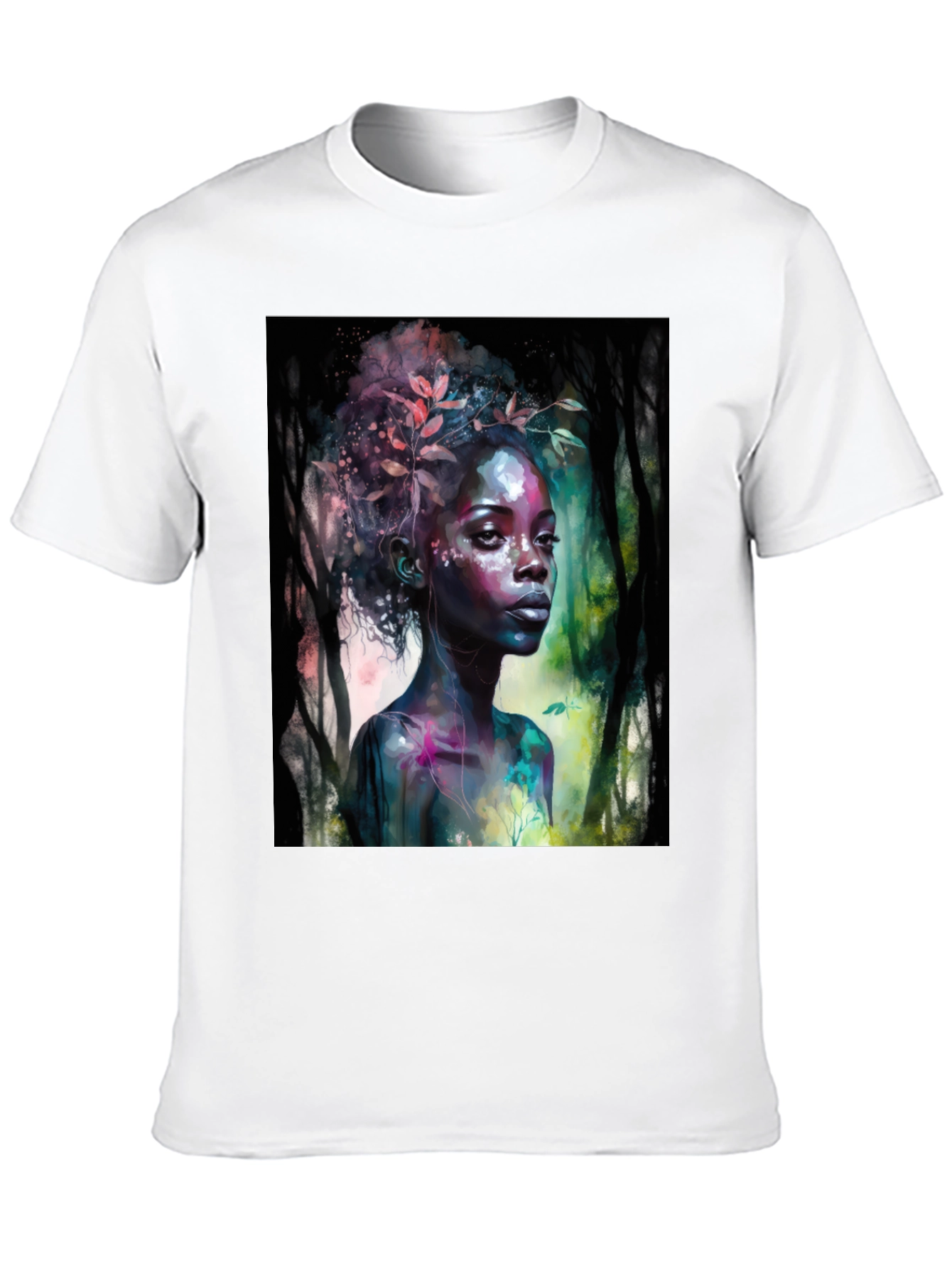 Artistic Woman Graphic T-Shirt