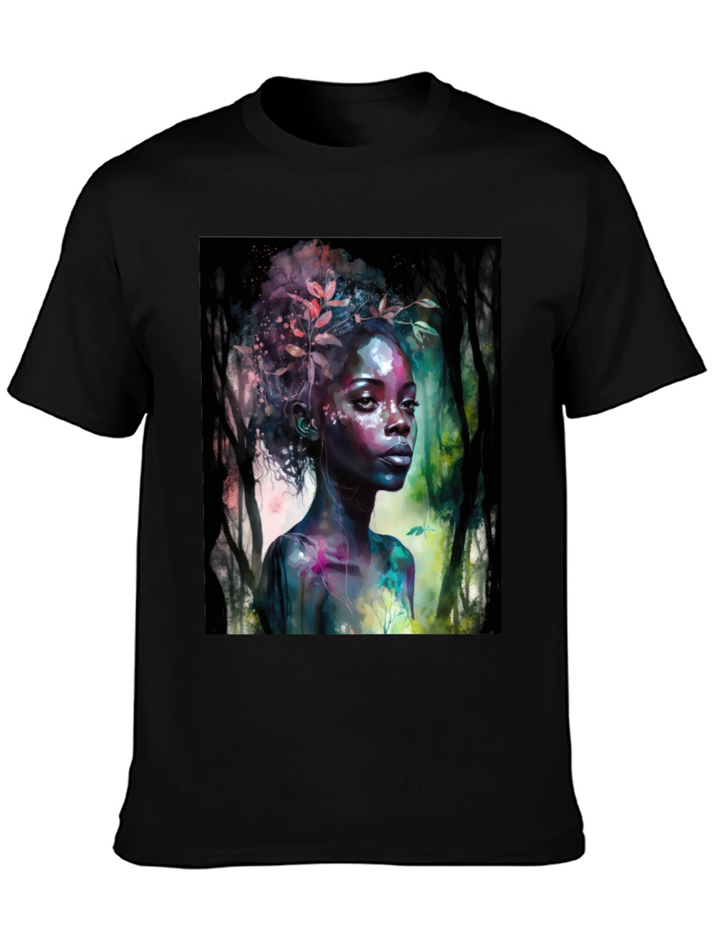 Artistic Woman Graphic T-Shirt