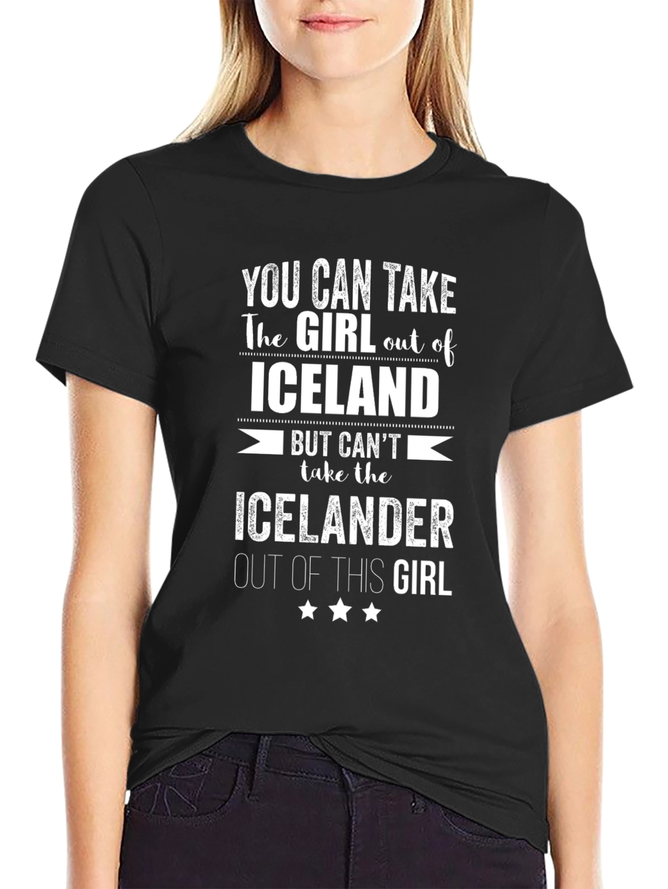 Iceland Girl T-Shirt - Icelandic Pride Tee