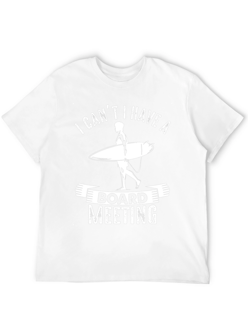Board Meeting T-Shirt - Surfer Design