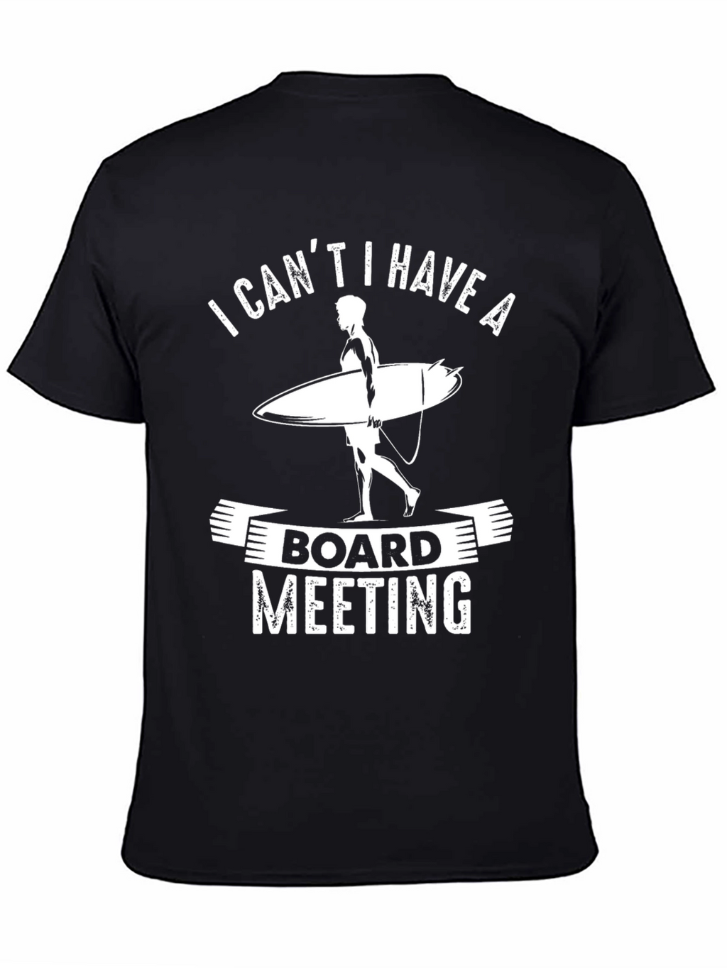 Board Meeting T-Shirt - Surfer Design