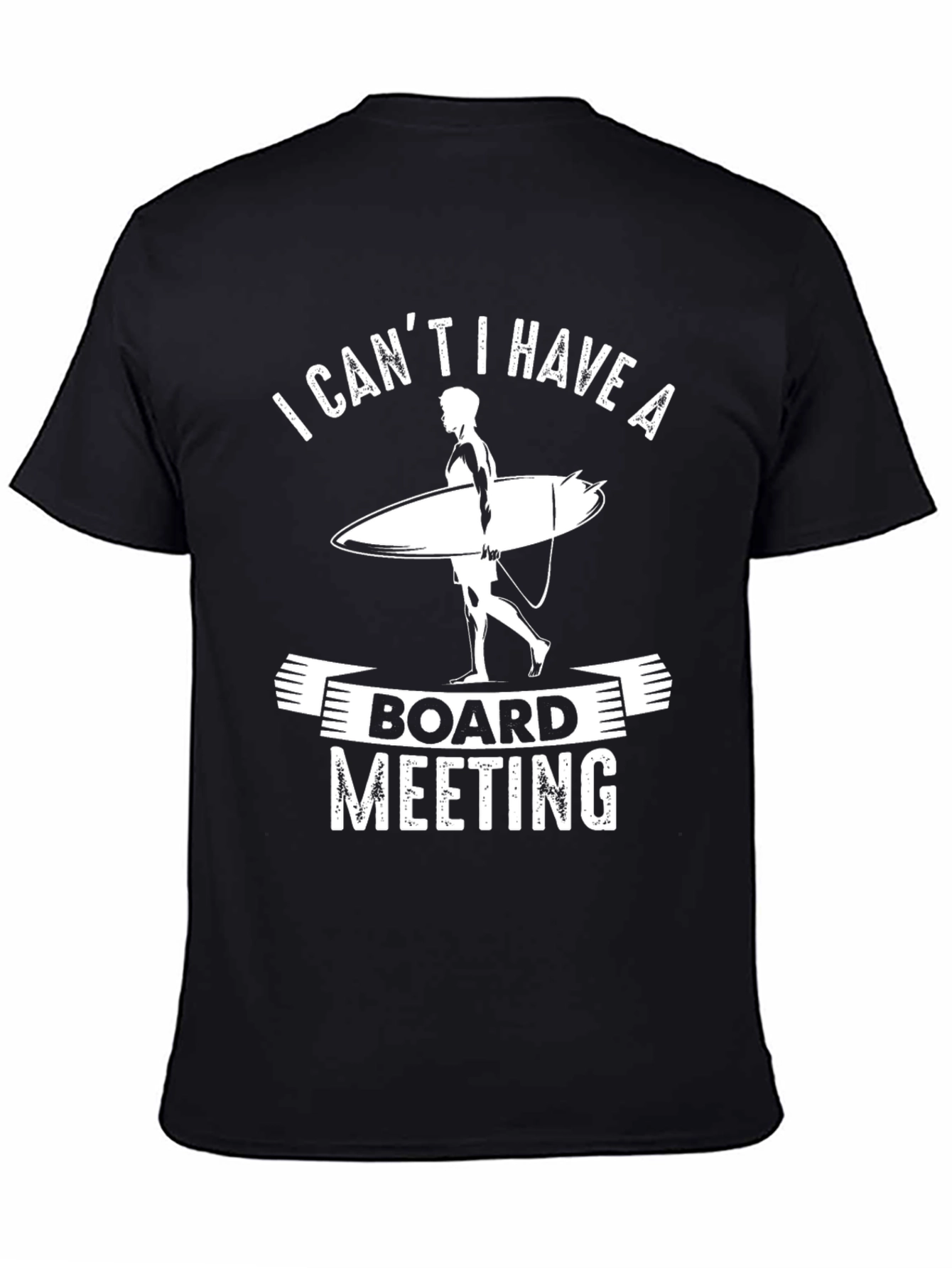 Board Meeting T-Shirt - Surfer Design