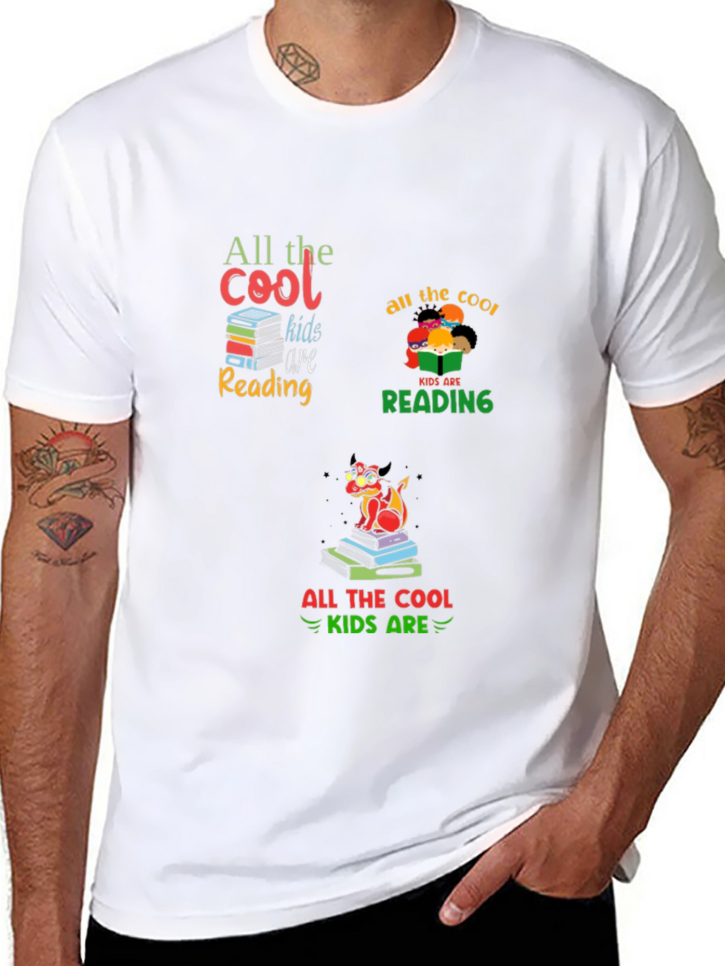 Cool Kids Are Reading Graphic Tee