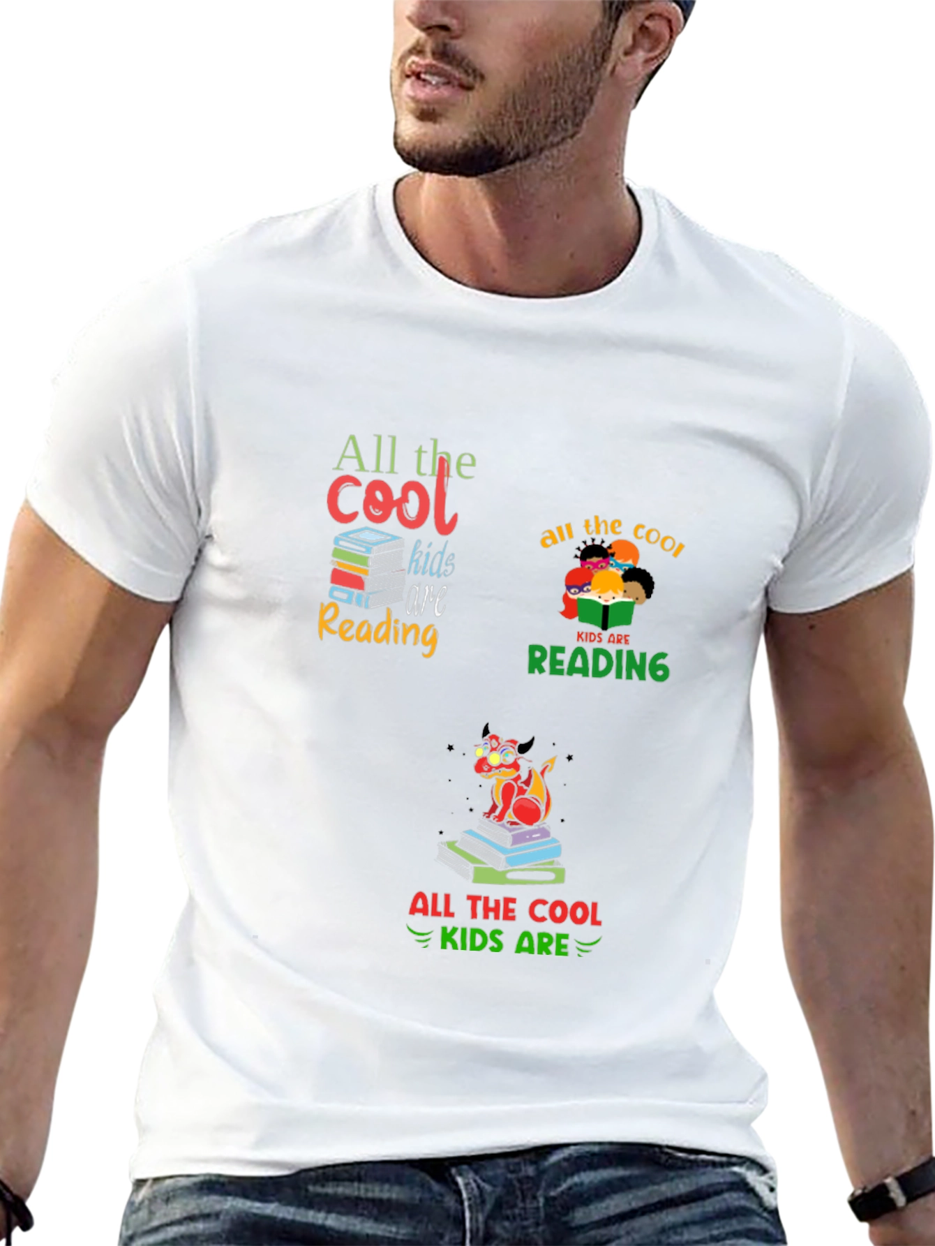 Cool Kids Are Reading Graphic Tee