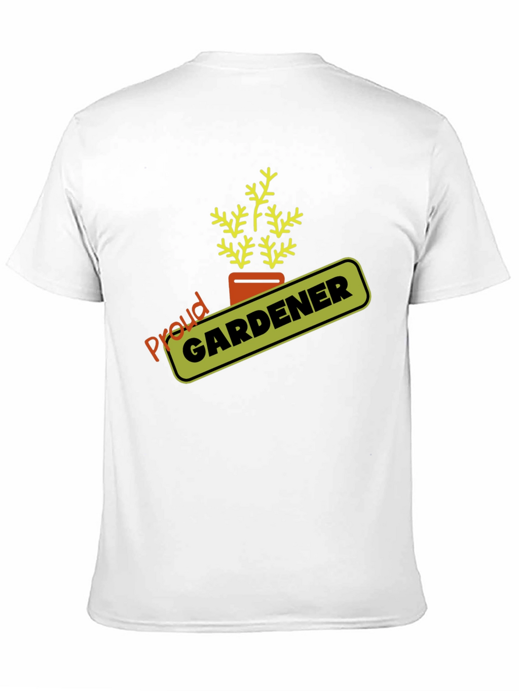 Proud Gardener Black T-Shirt