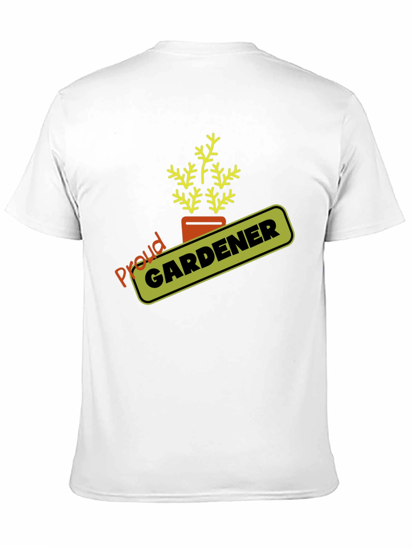 Proud Gardener Black T-Shirt