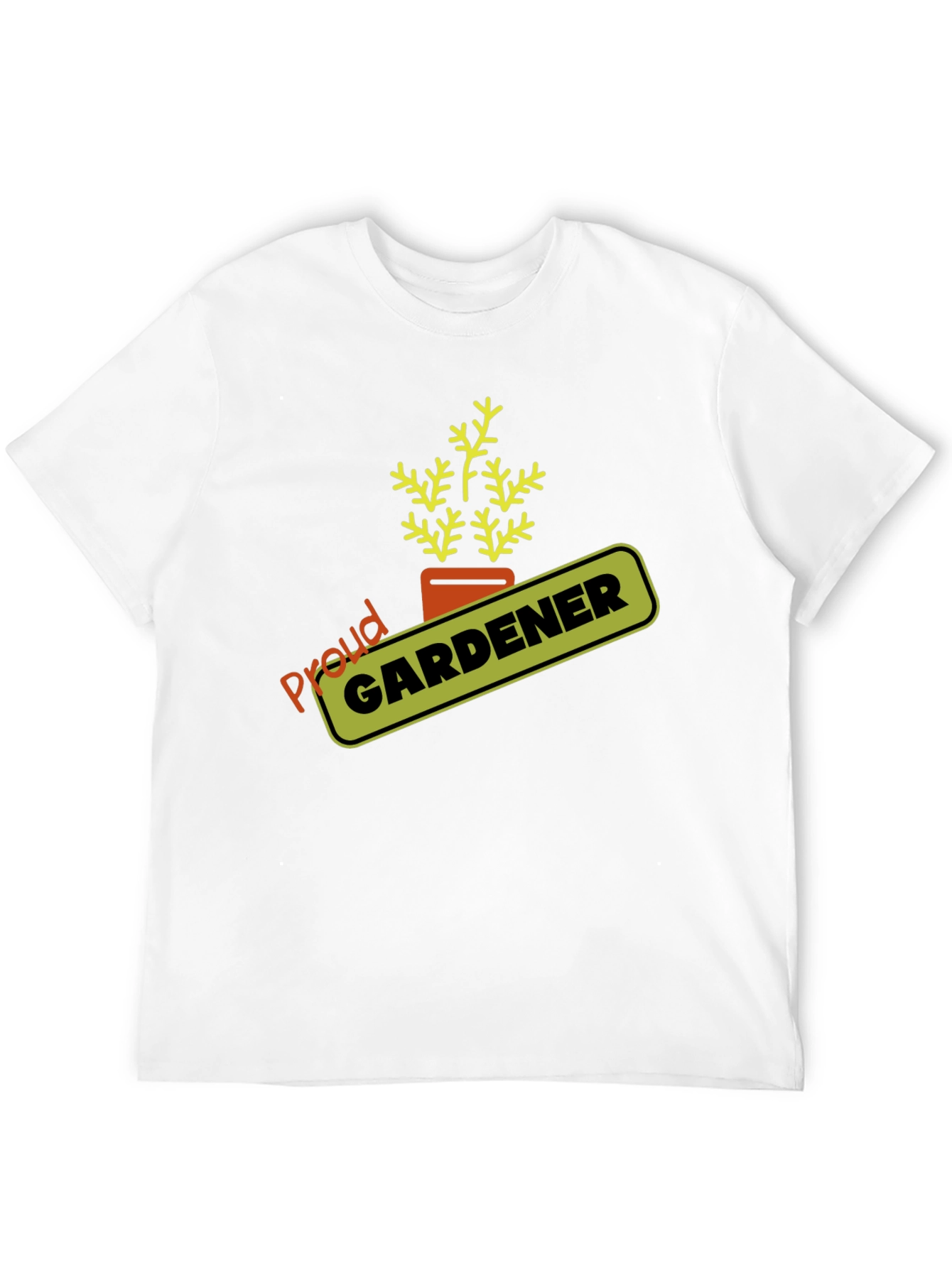 Proud Gardener Black T-Shirt
