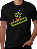 Proud Gardener Black T-Shirt