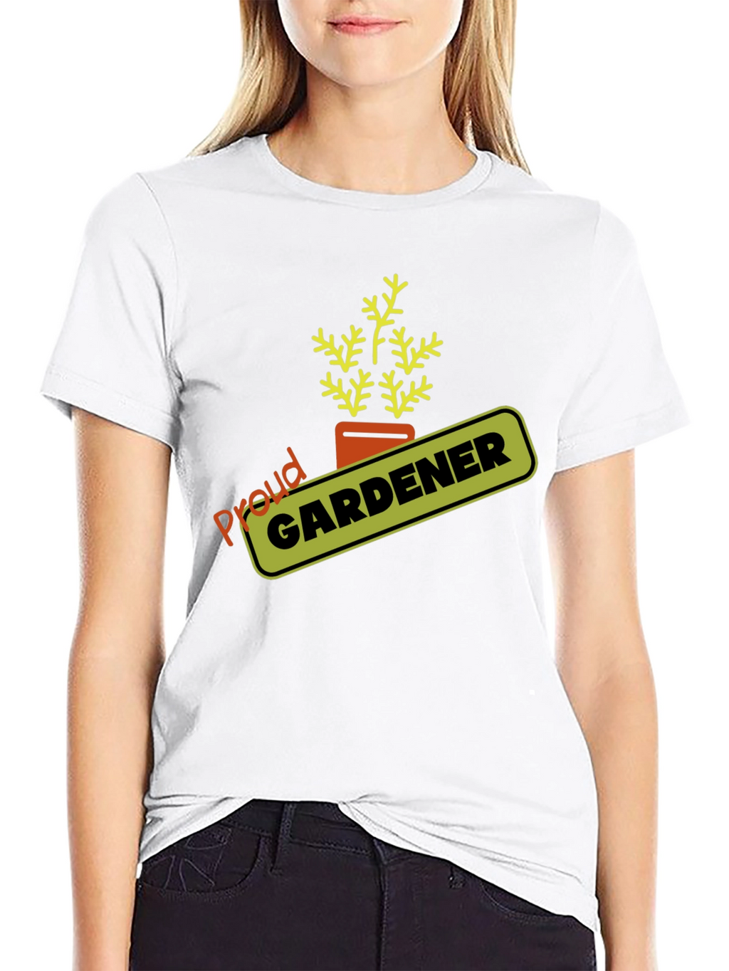 Proud Gardener Black T-Shirt