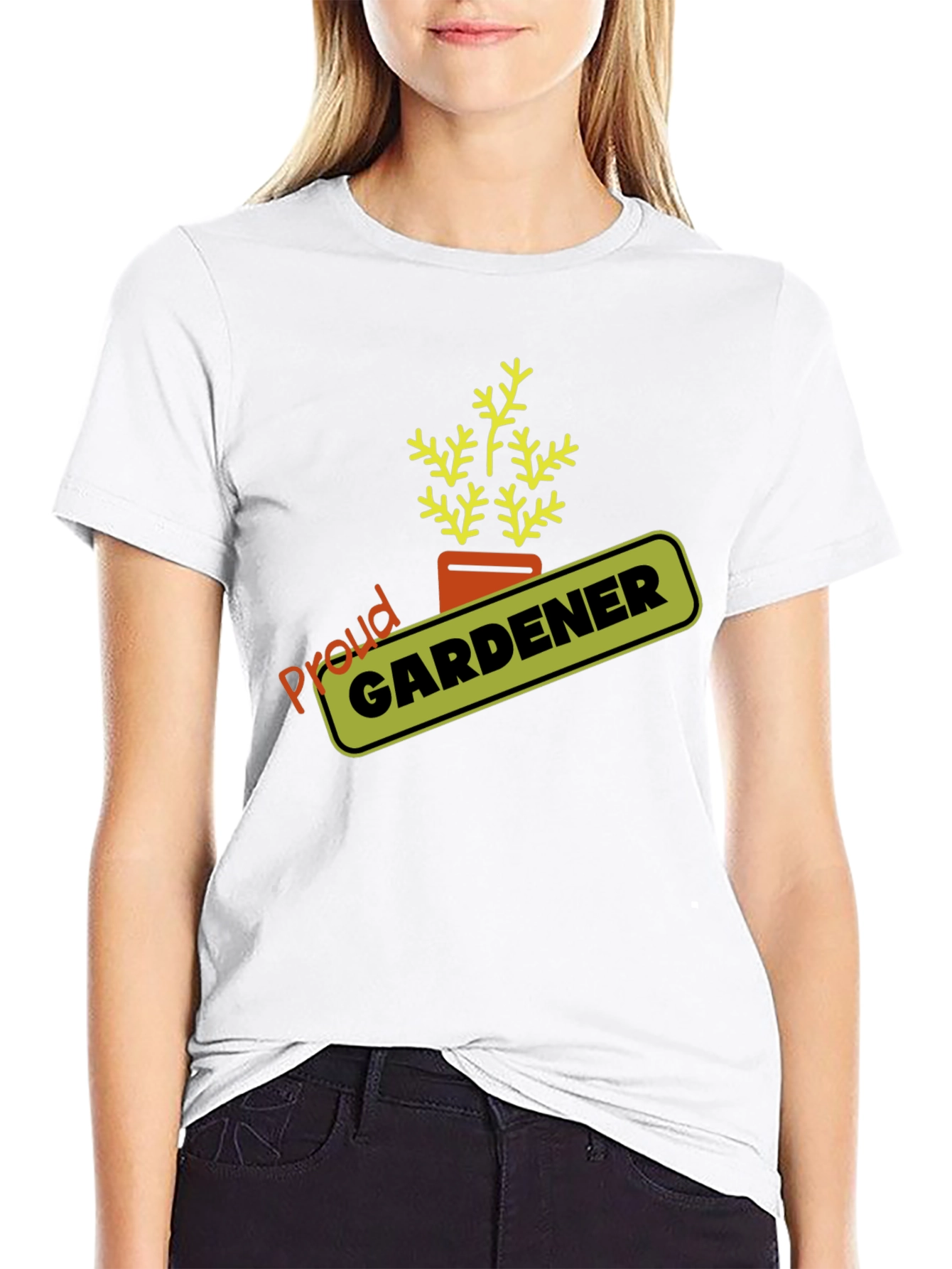 Proud Gardener Black T-Shirt