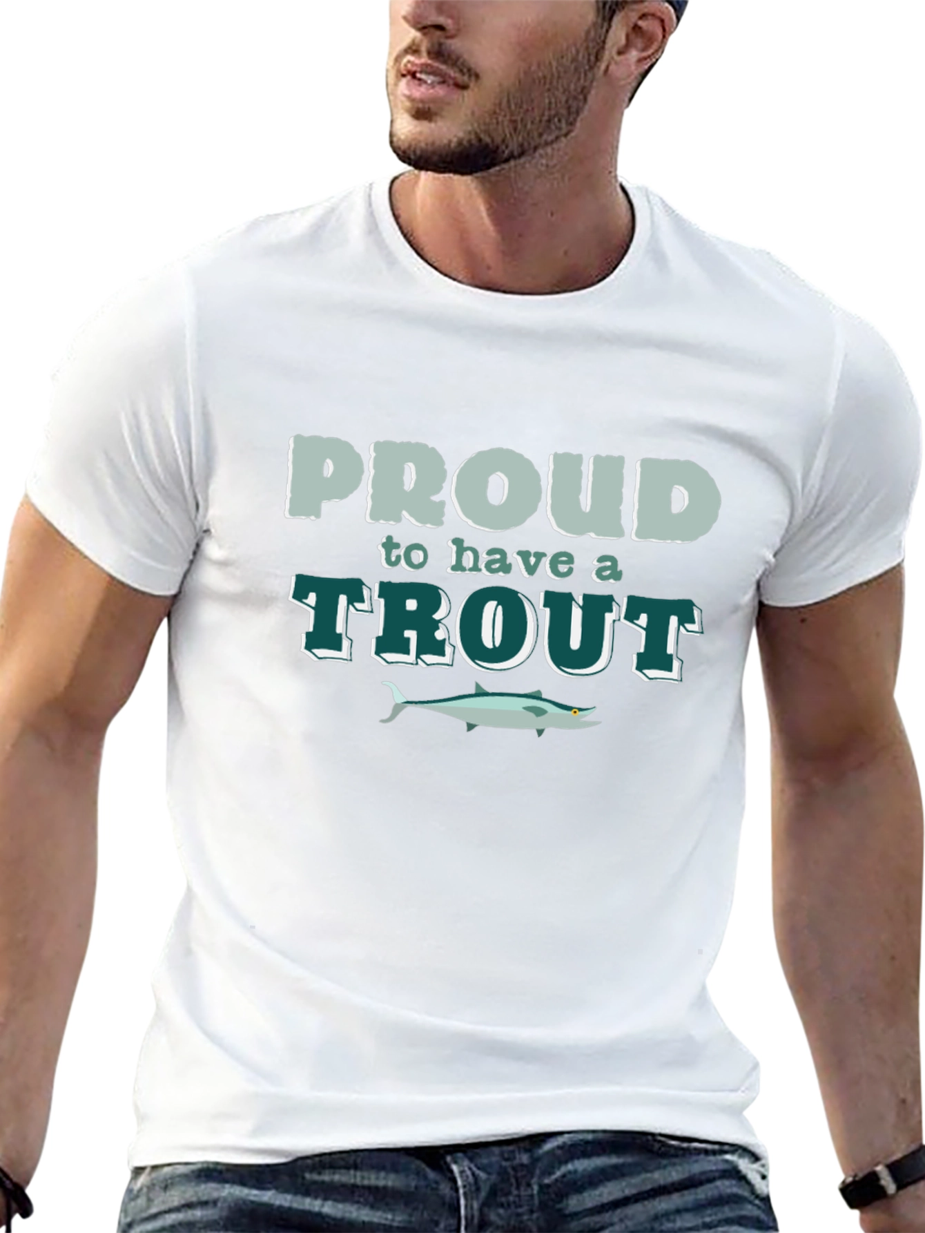 Proud to Have a Trout Graphic Tee