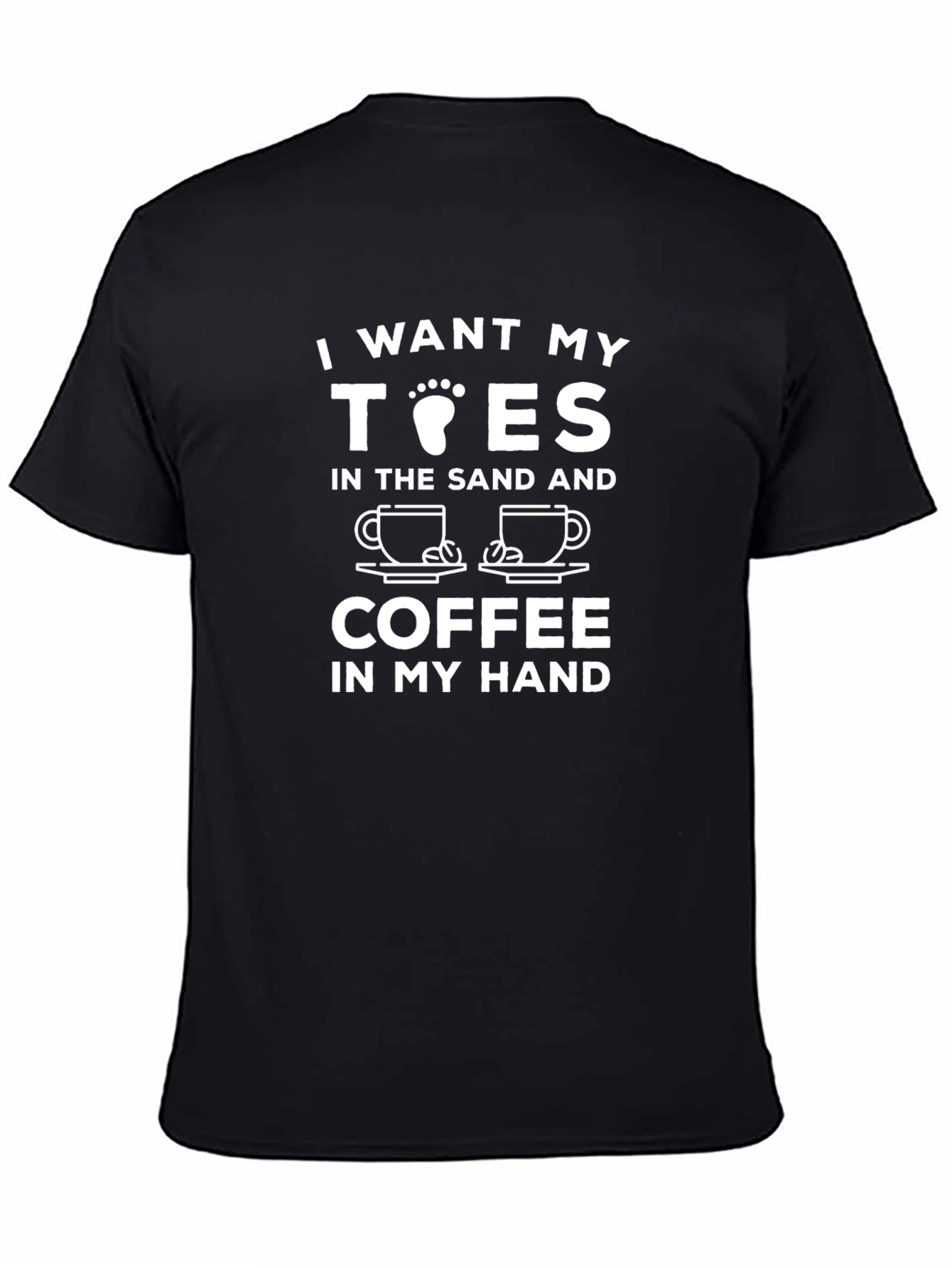 I Want My Toes in the Sand T-Shirt