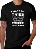 I Want My Toes in the Sand T-Shirt