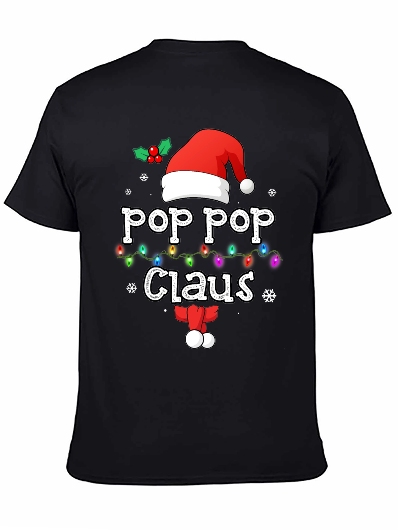 Pop Pop Claus Christmas T-Shirt