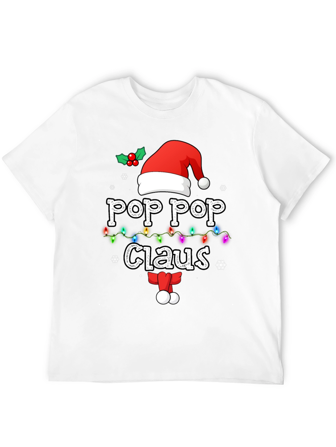 Pop Pop Claus Christmas T-Shirt