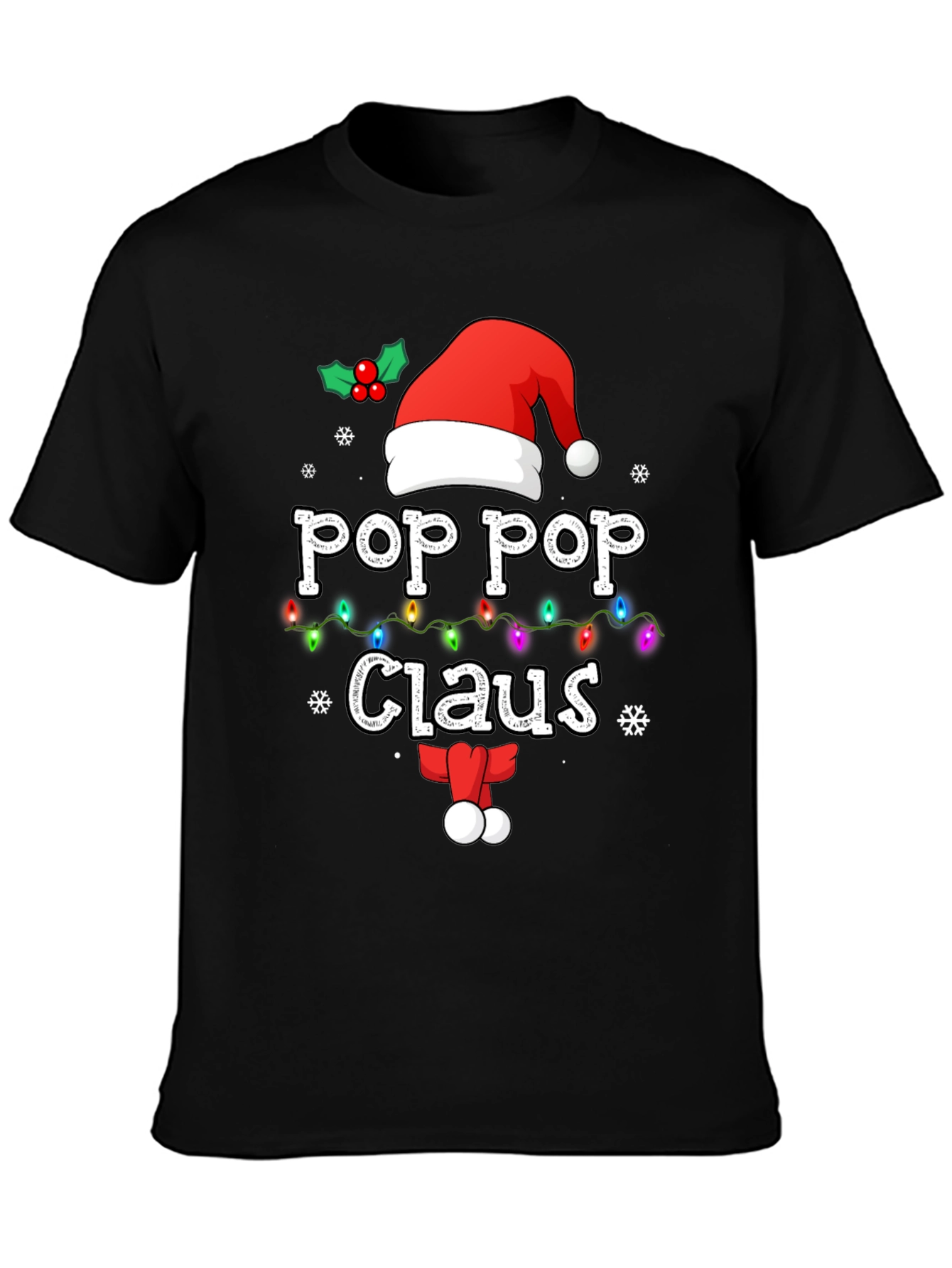 Pop Pop Claus Christmas T-Shirt
