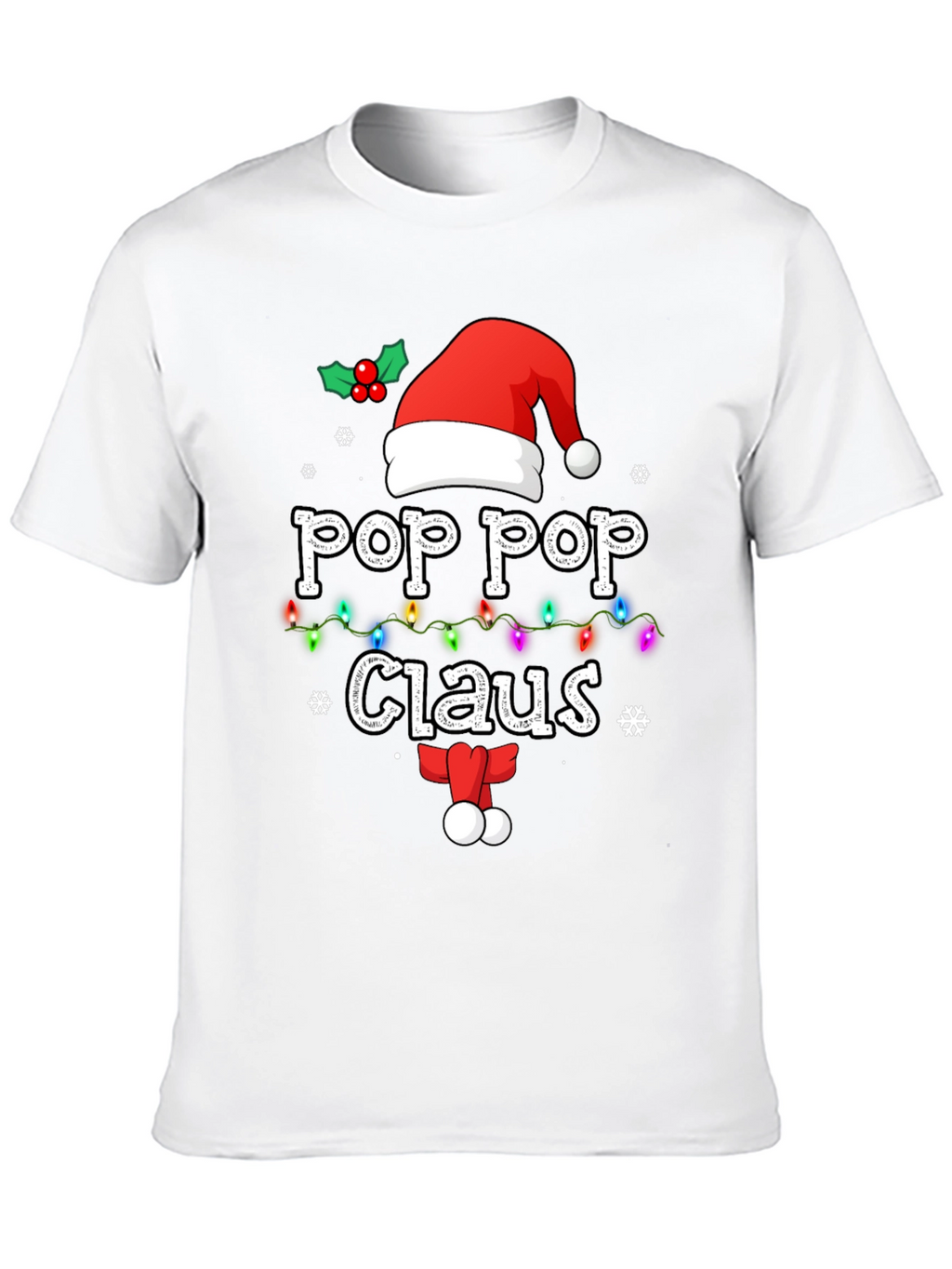 Pop Pop Claus Christmas T-Shirt